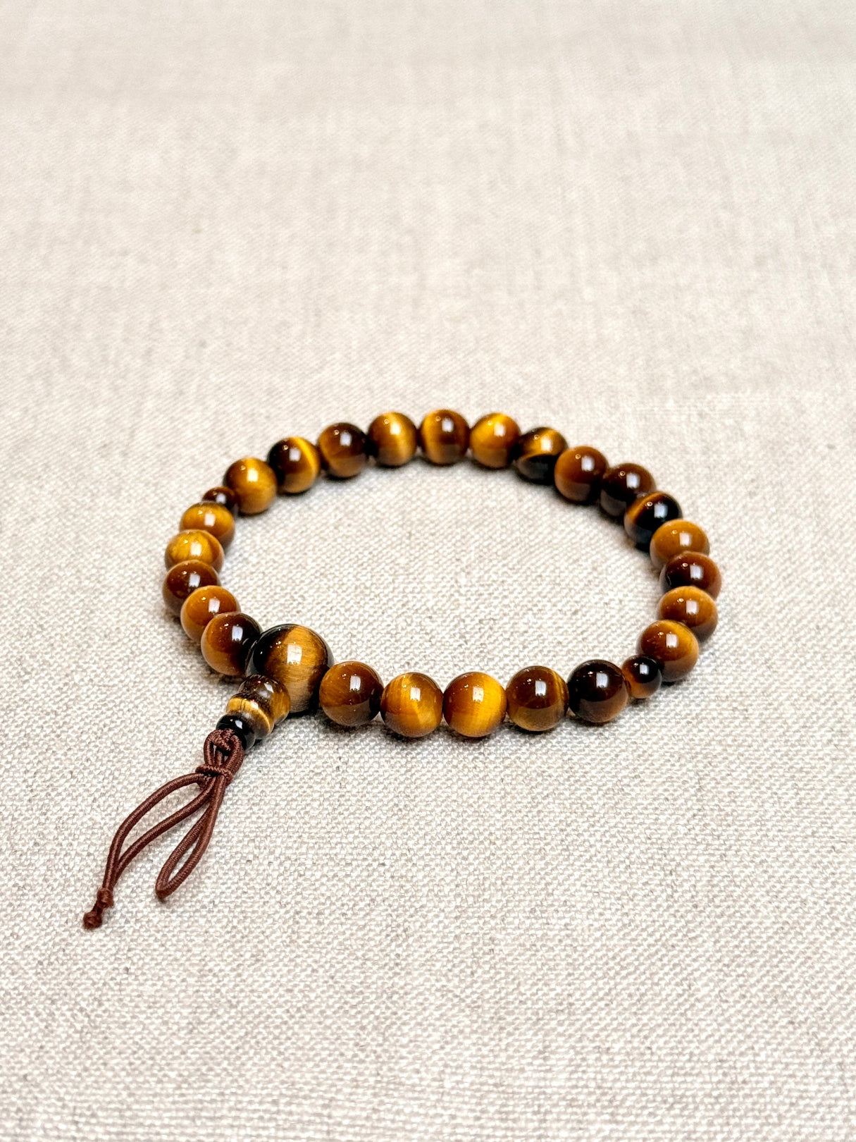 Buddhist bracelet tiger eye
