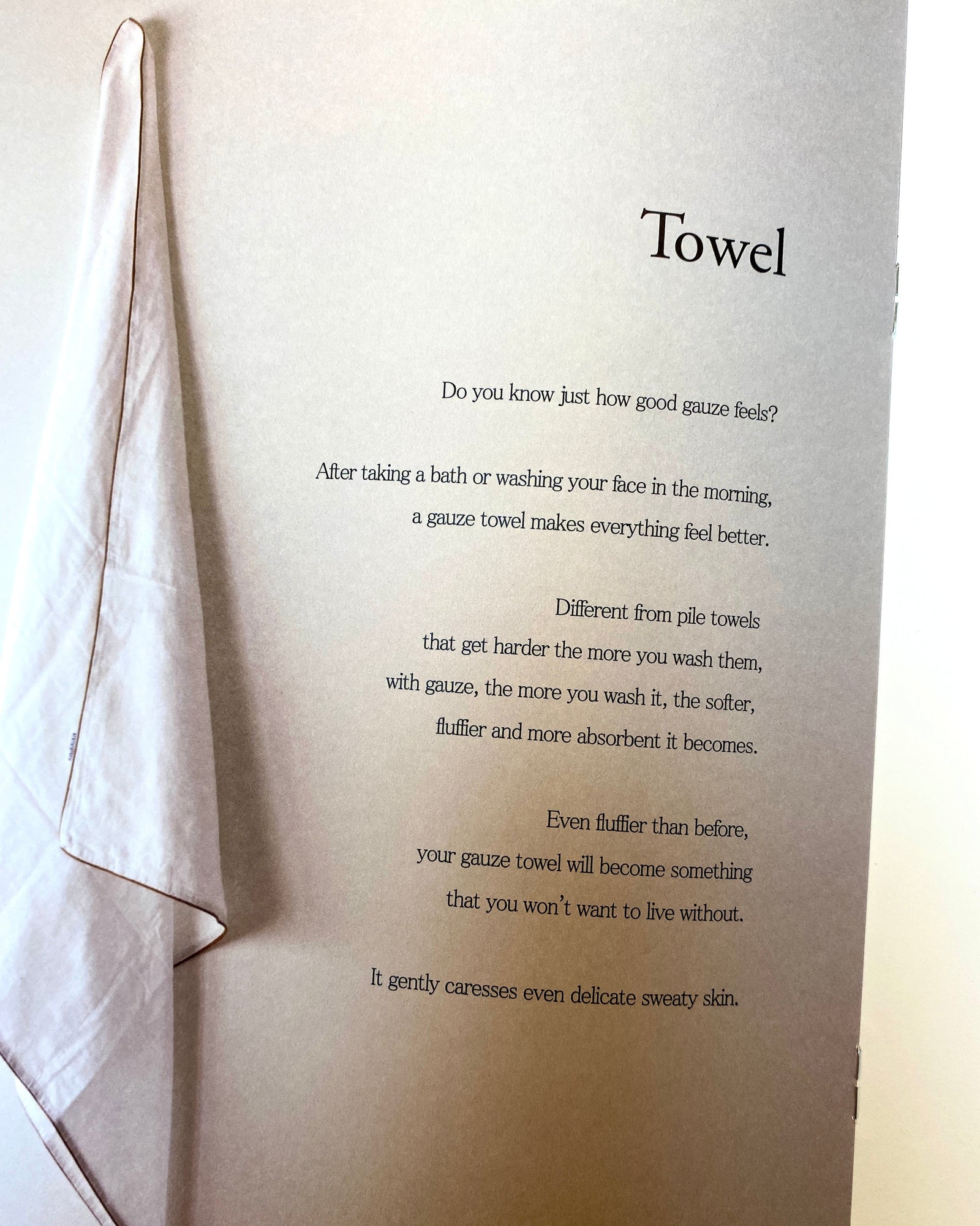 Gauze Towel Read