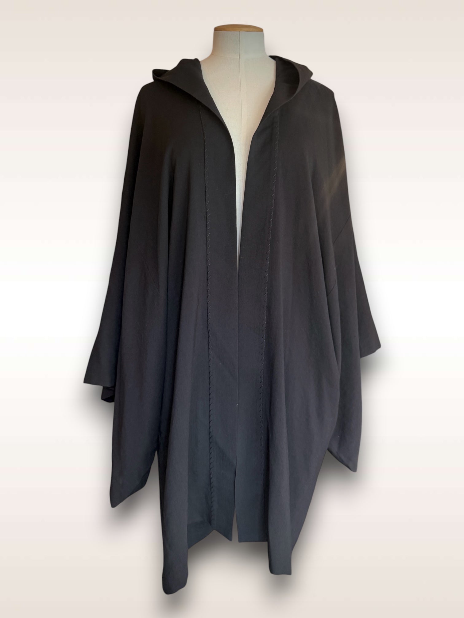 Yohji Yamamoto Spring 2009 kimono jacket w/hood