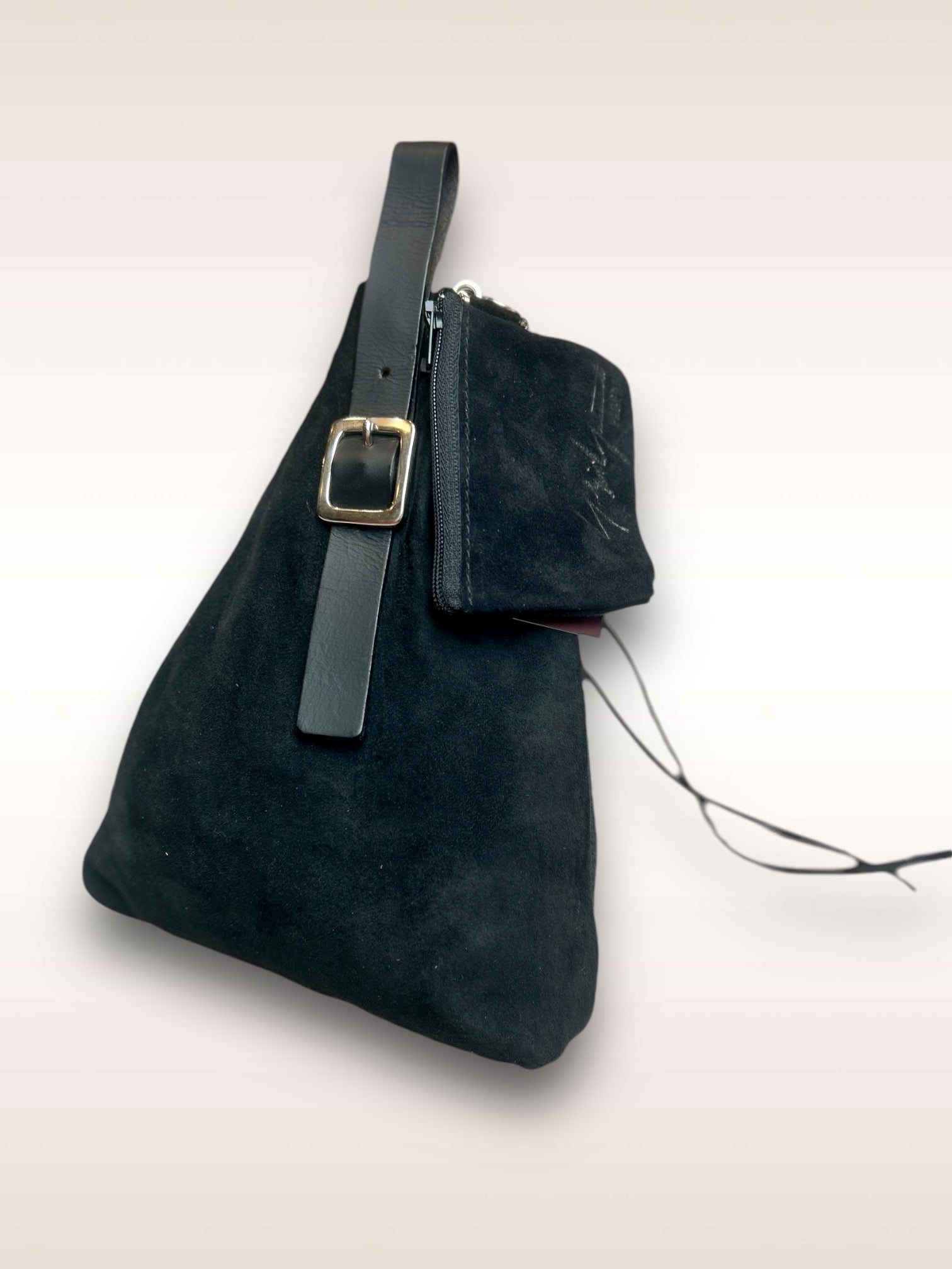Yohji Yamamoto VIP wristlet with coin pouch