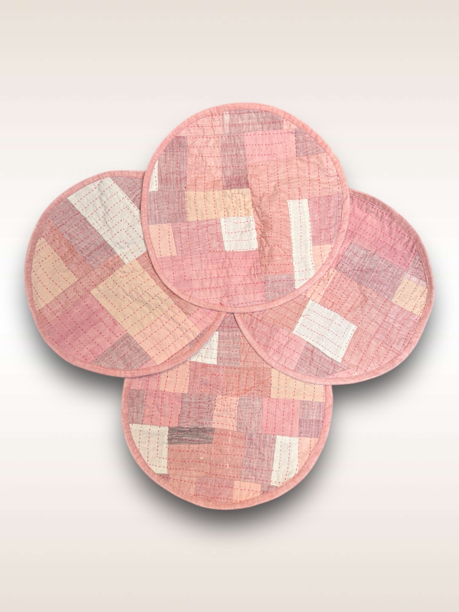 Art Quilt Table Mat set of 4