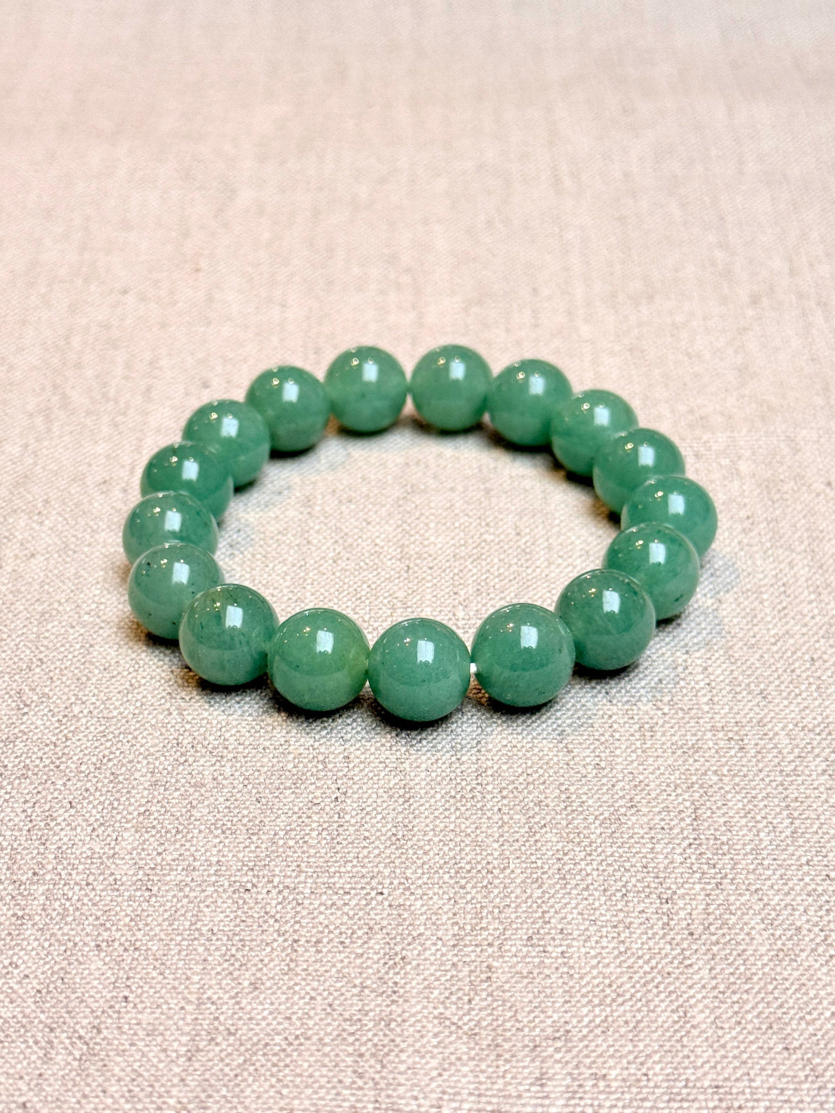 Buddhist bracelet aventurine L