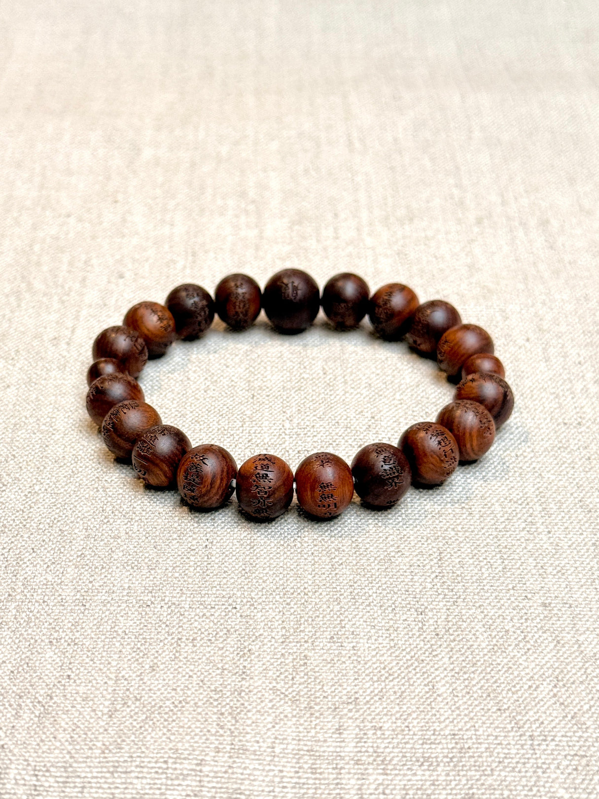 Buddhist bracelet chinaberry heart sutra