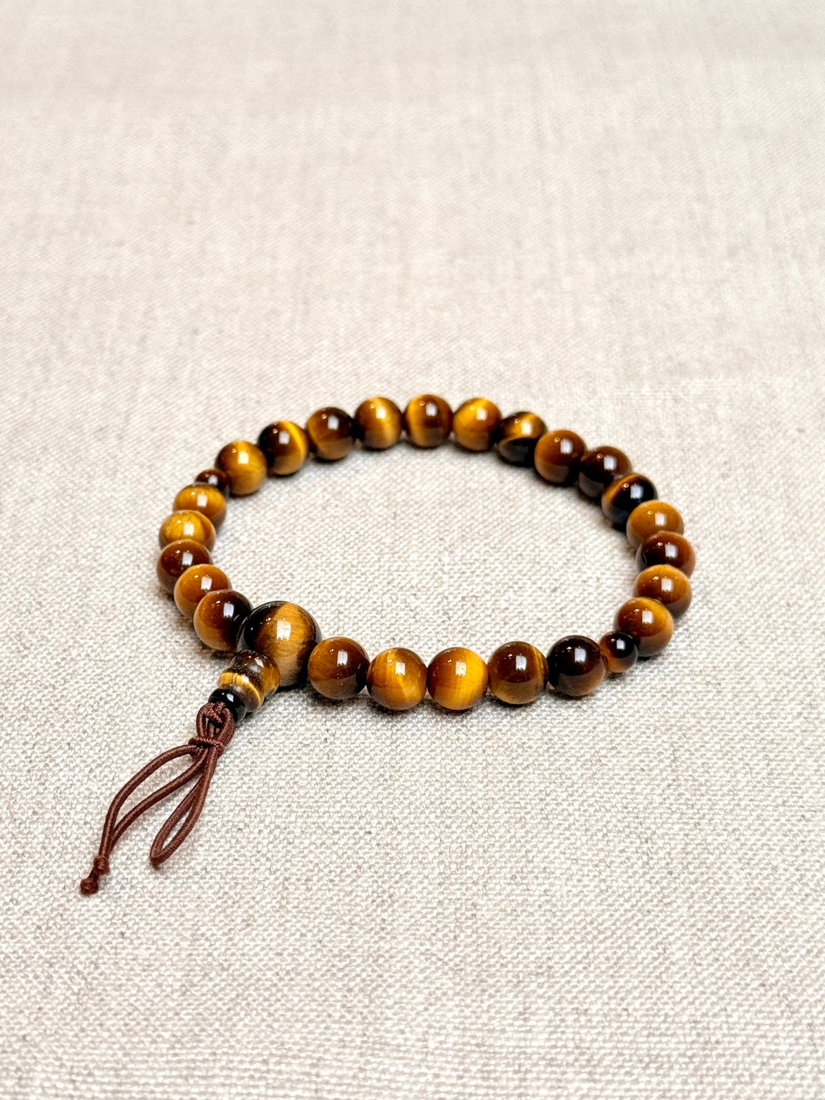 Buddhist bracelet tiger eye