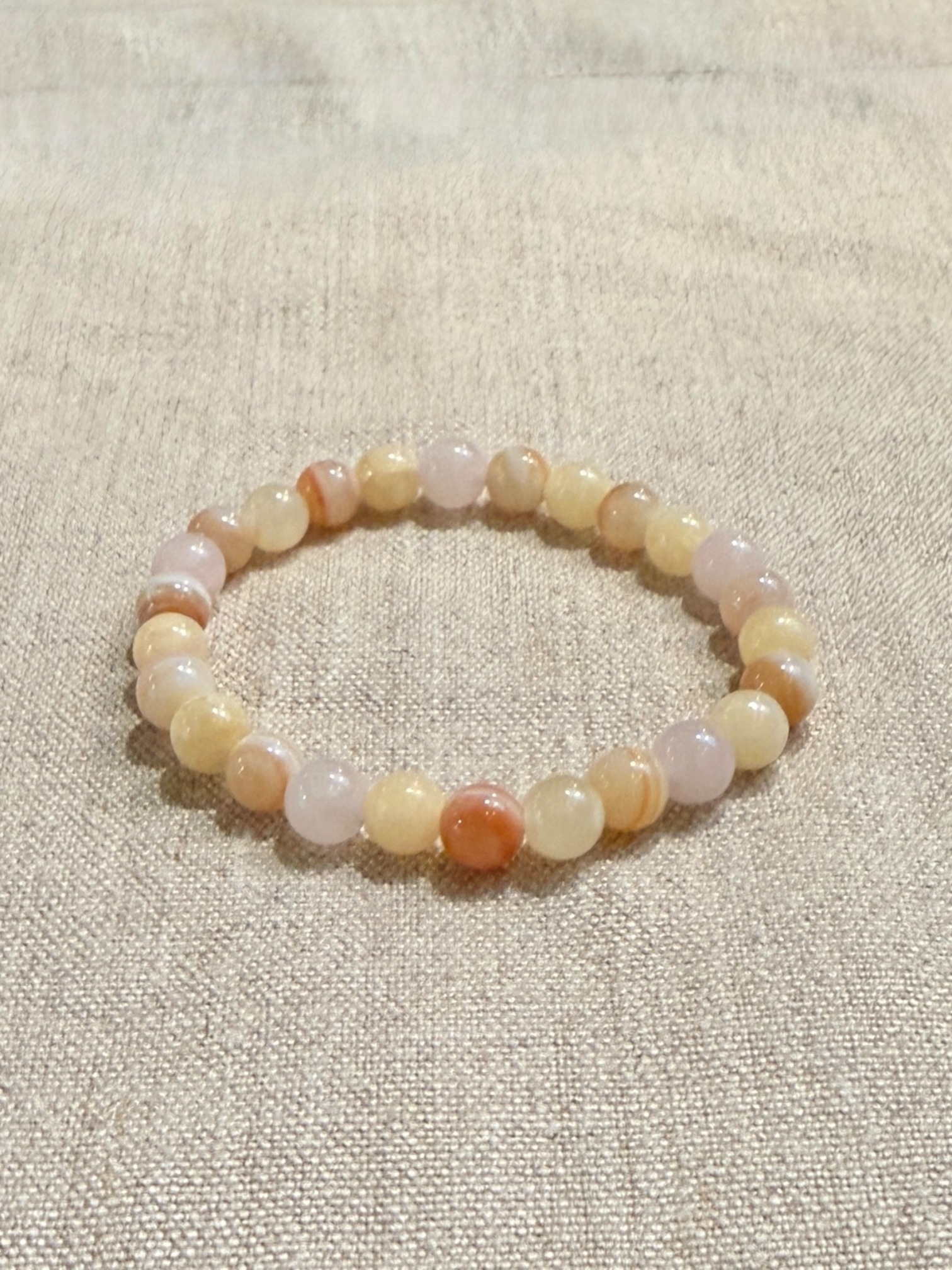 Buddhist bracelet tri color mix