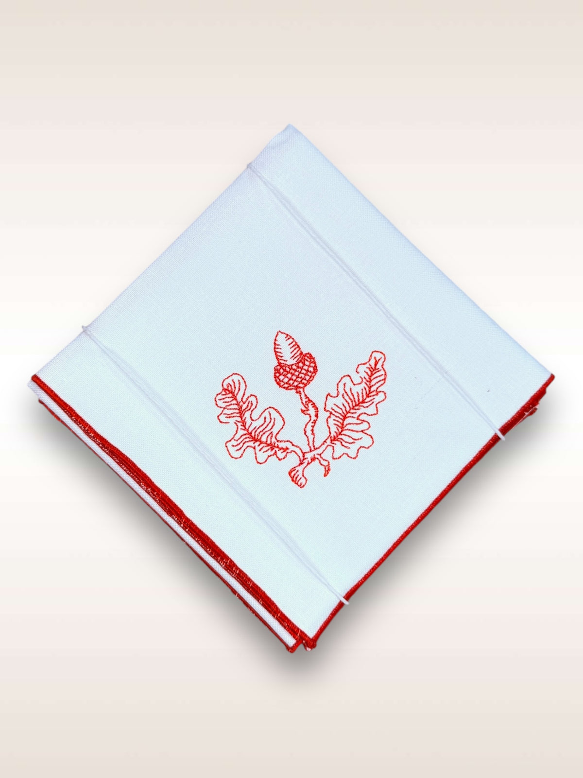 Hemp dinner napkins Acorn