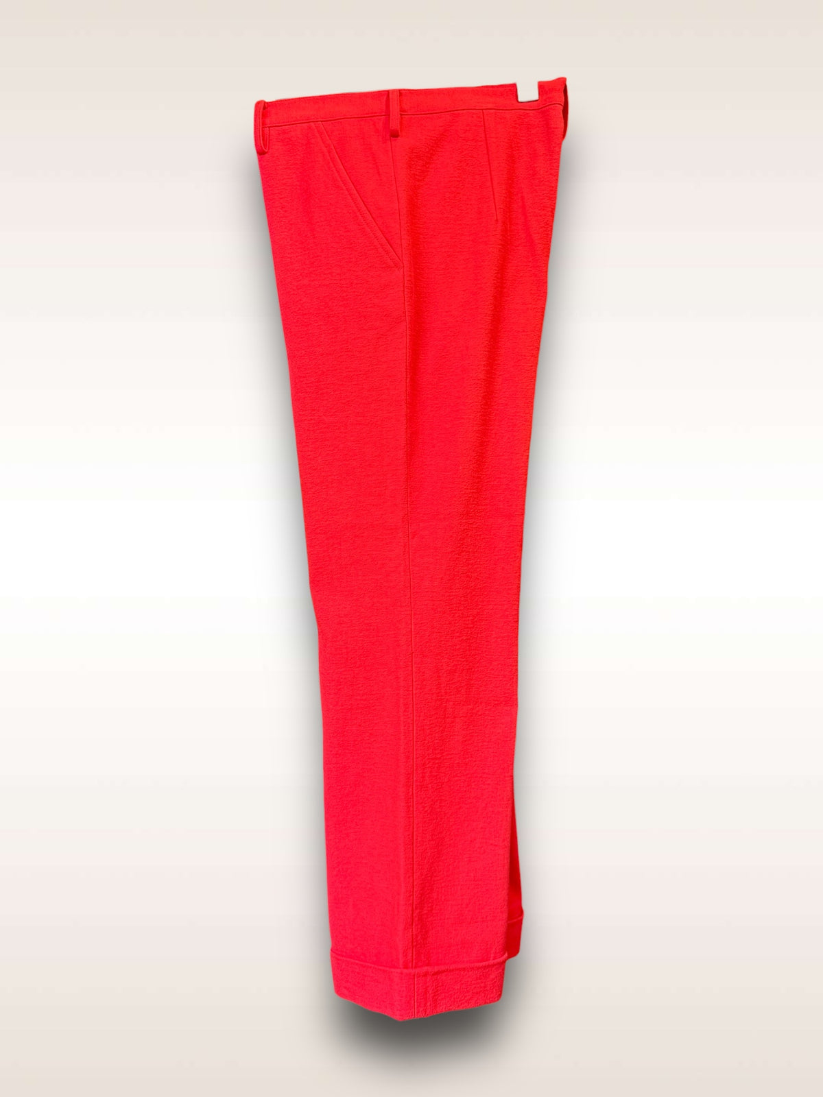 Yohji Yamamoto red pants w/cuffs aw 2009