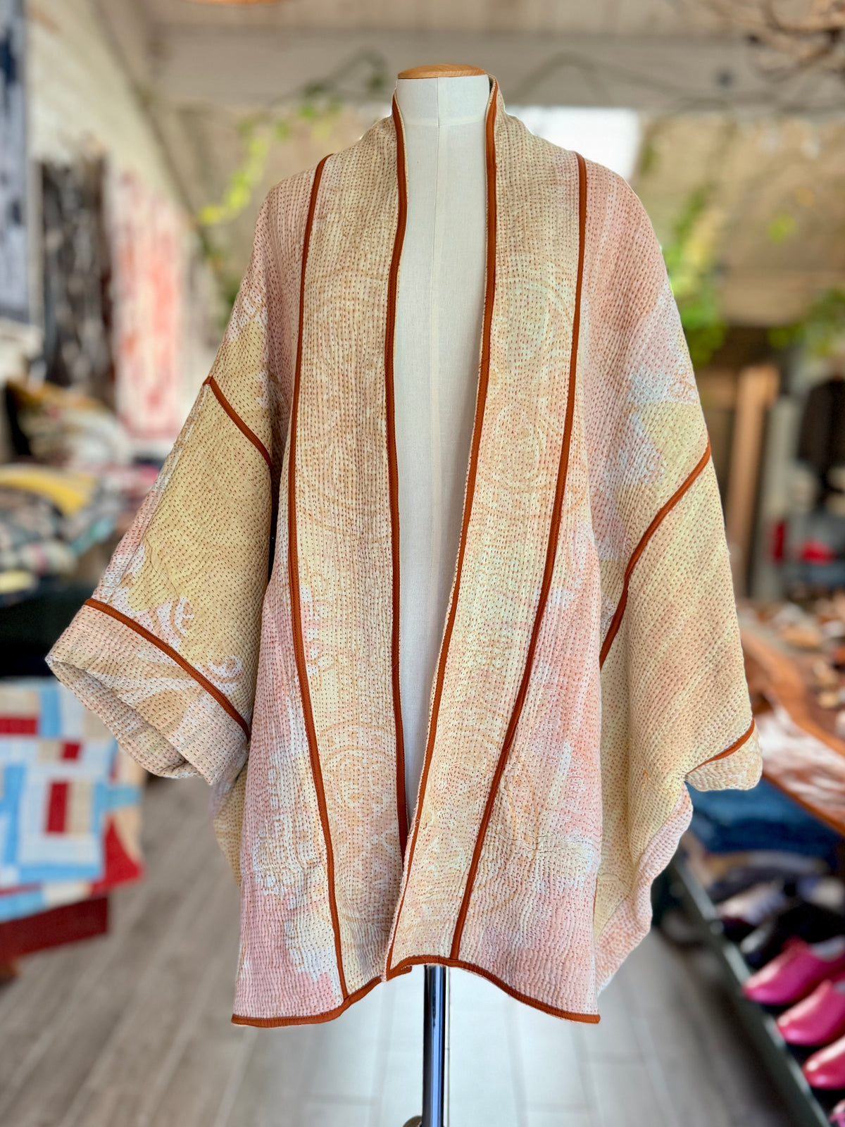 Fly Jacket • Peach / Tan
