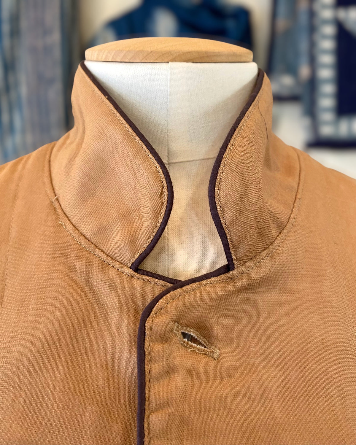 Japanese Pajamas Persimmmon Top