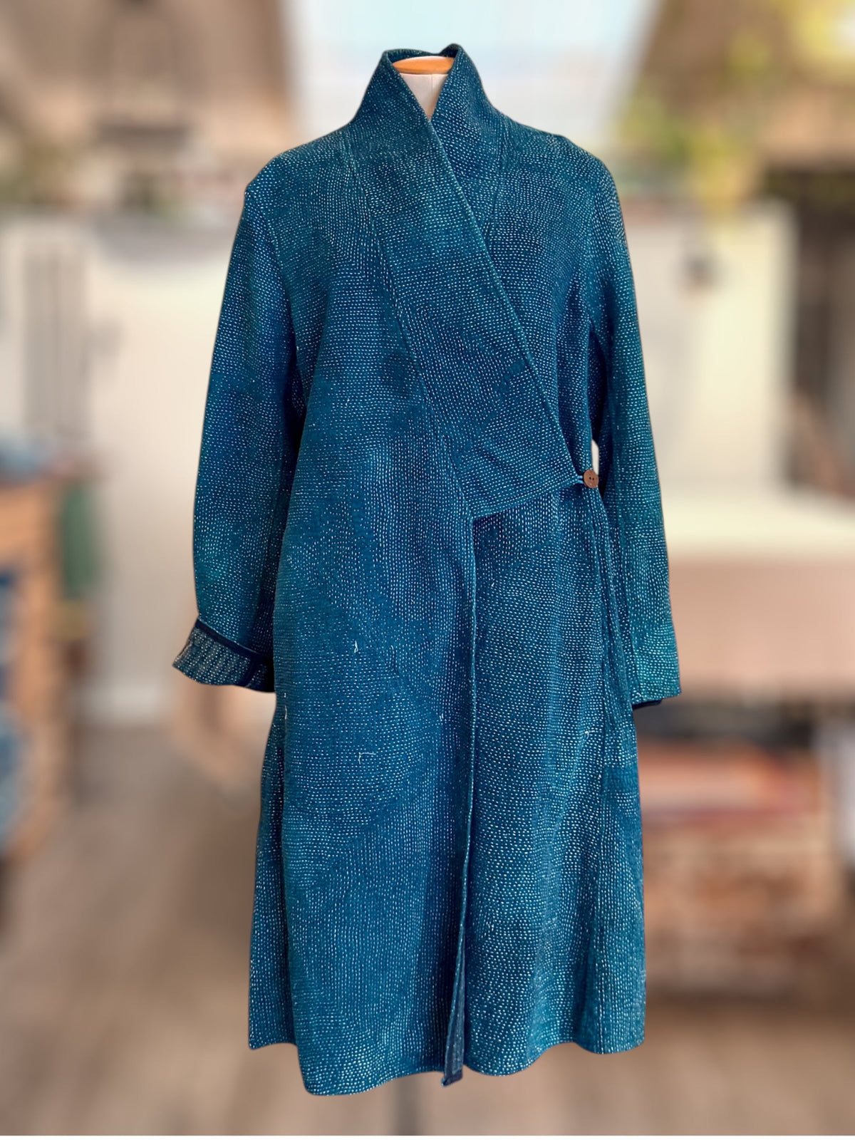 Kimono-coat-short-indigo