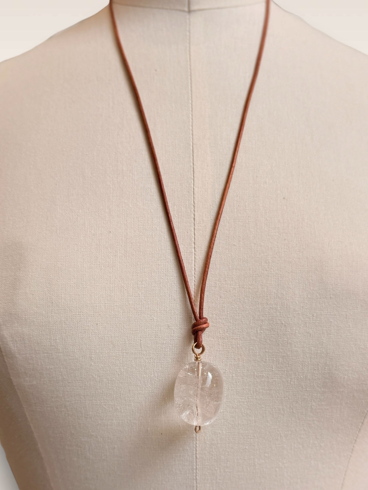 Matthew Swope Rock Crystal Necklace