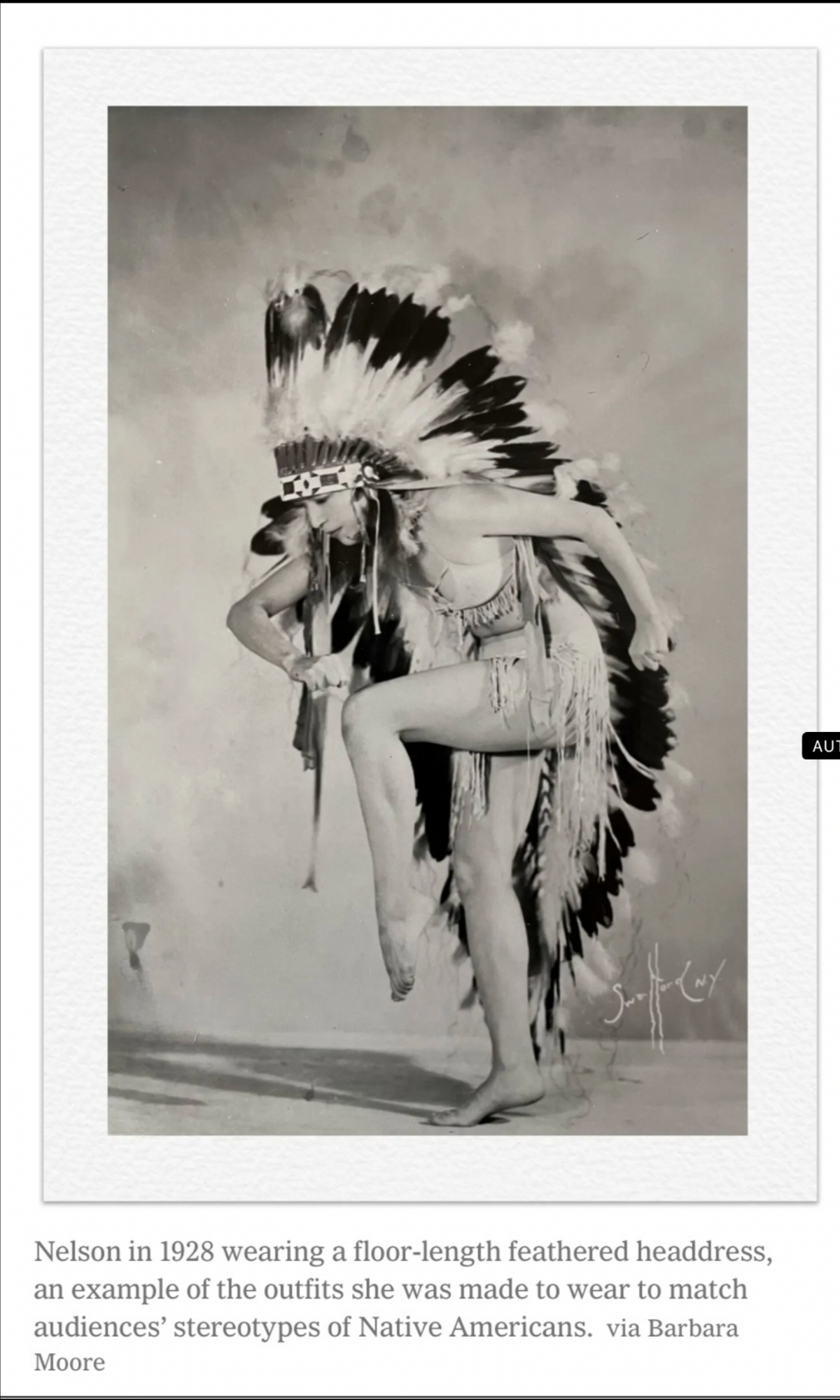 Nelson in NY times obituary 