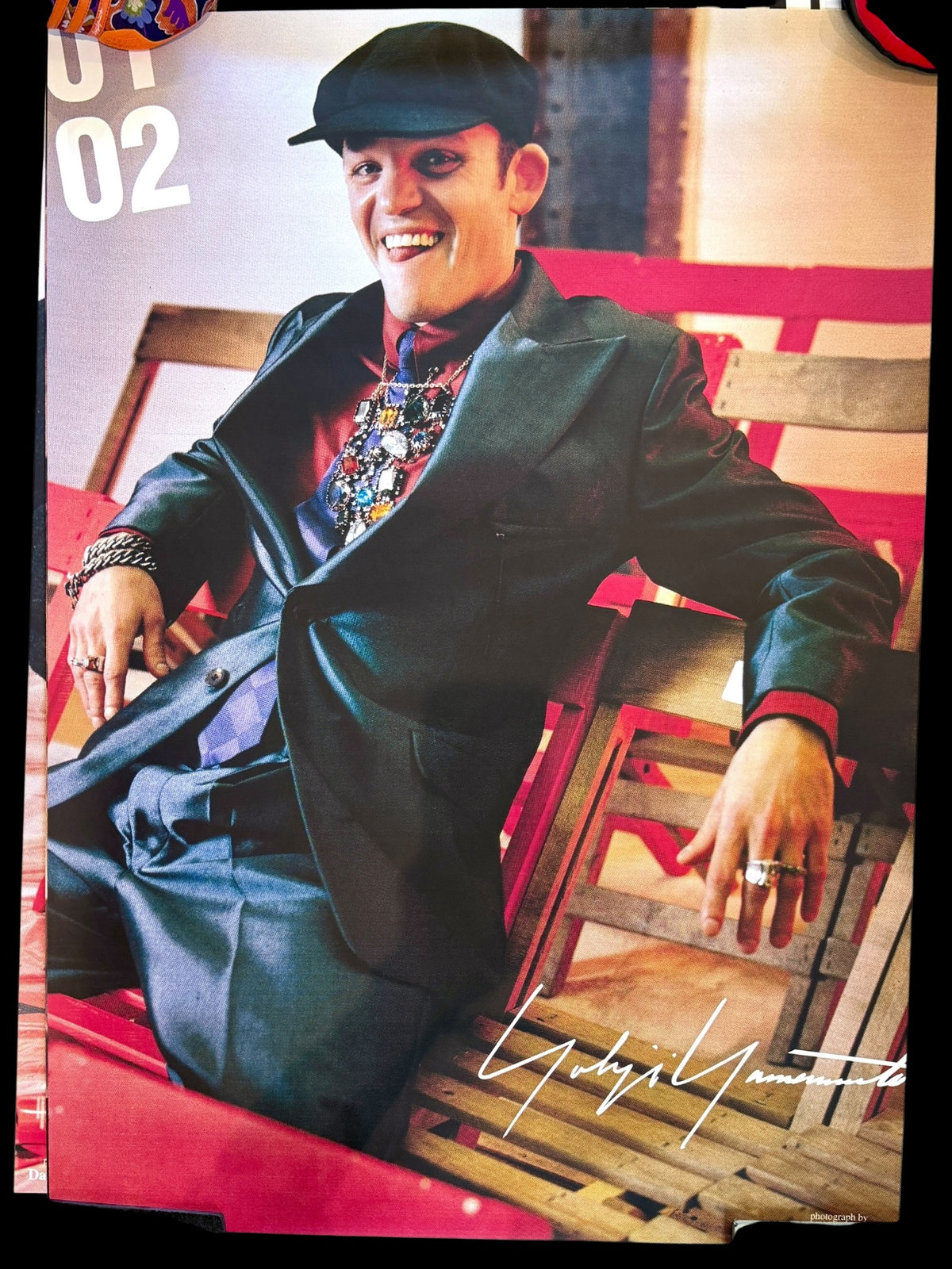 Yohji Yamamoto Poster Homme AW 2001 (8)