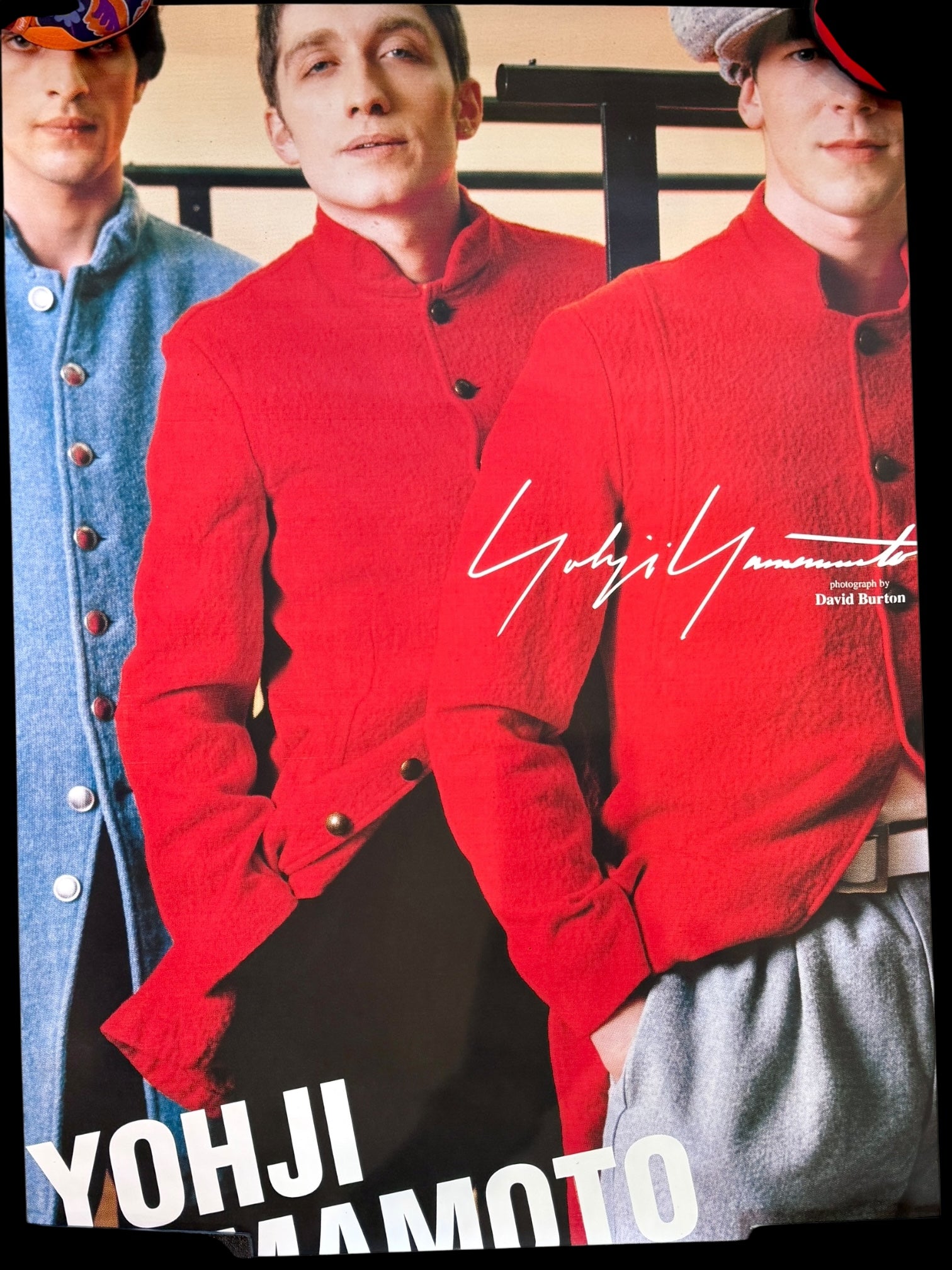 Yohji Yamamoto Poster Homme AW 2001 (11)
