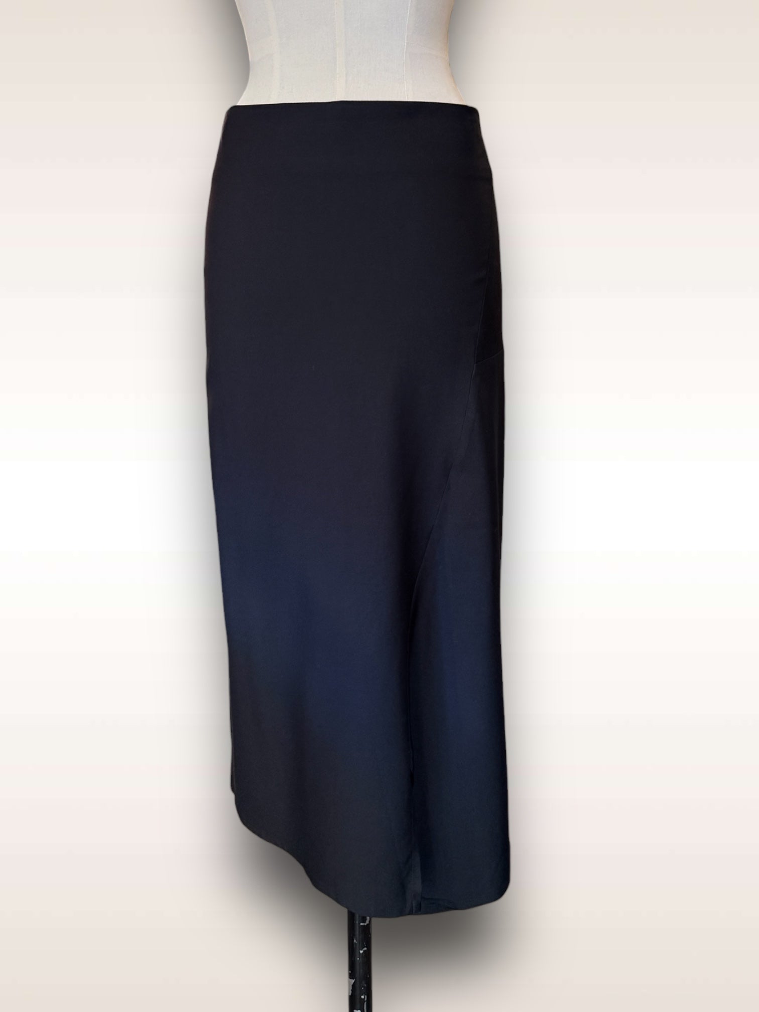 Yohji Yamamoto Bottom • Noir Asymmetrical Split skirt SS 2001