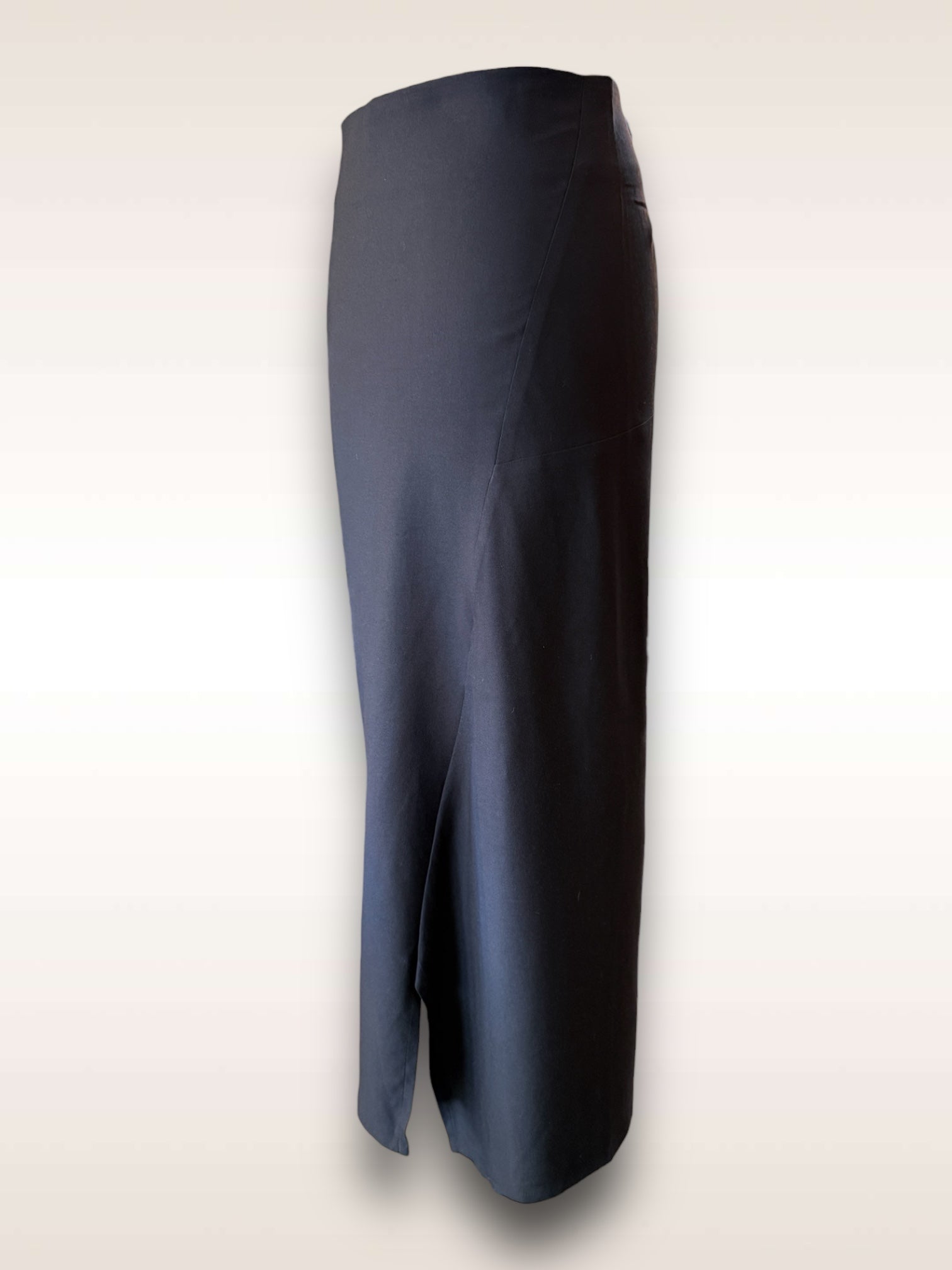 Yohji Yamamoto Bottom • Noir Asymmetrical Split skirt SS 2001