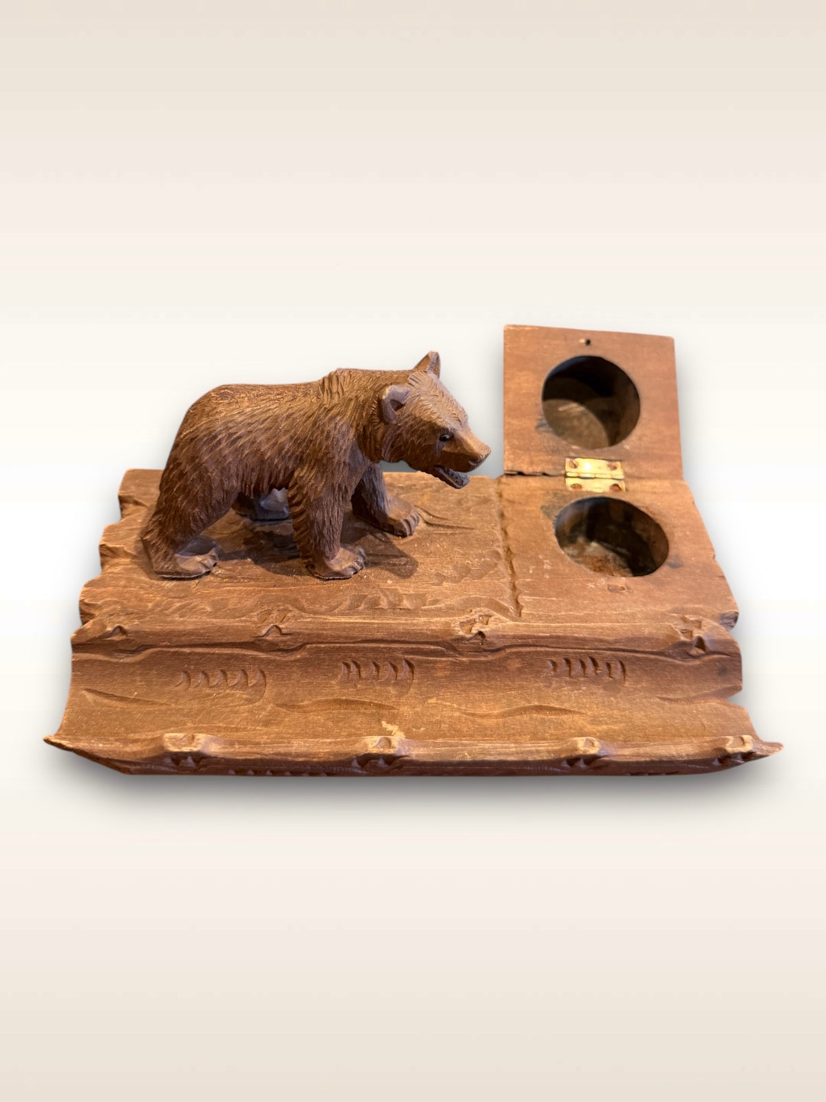Bear Inkwell & Pen Holder