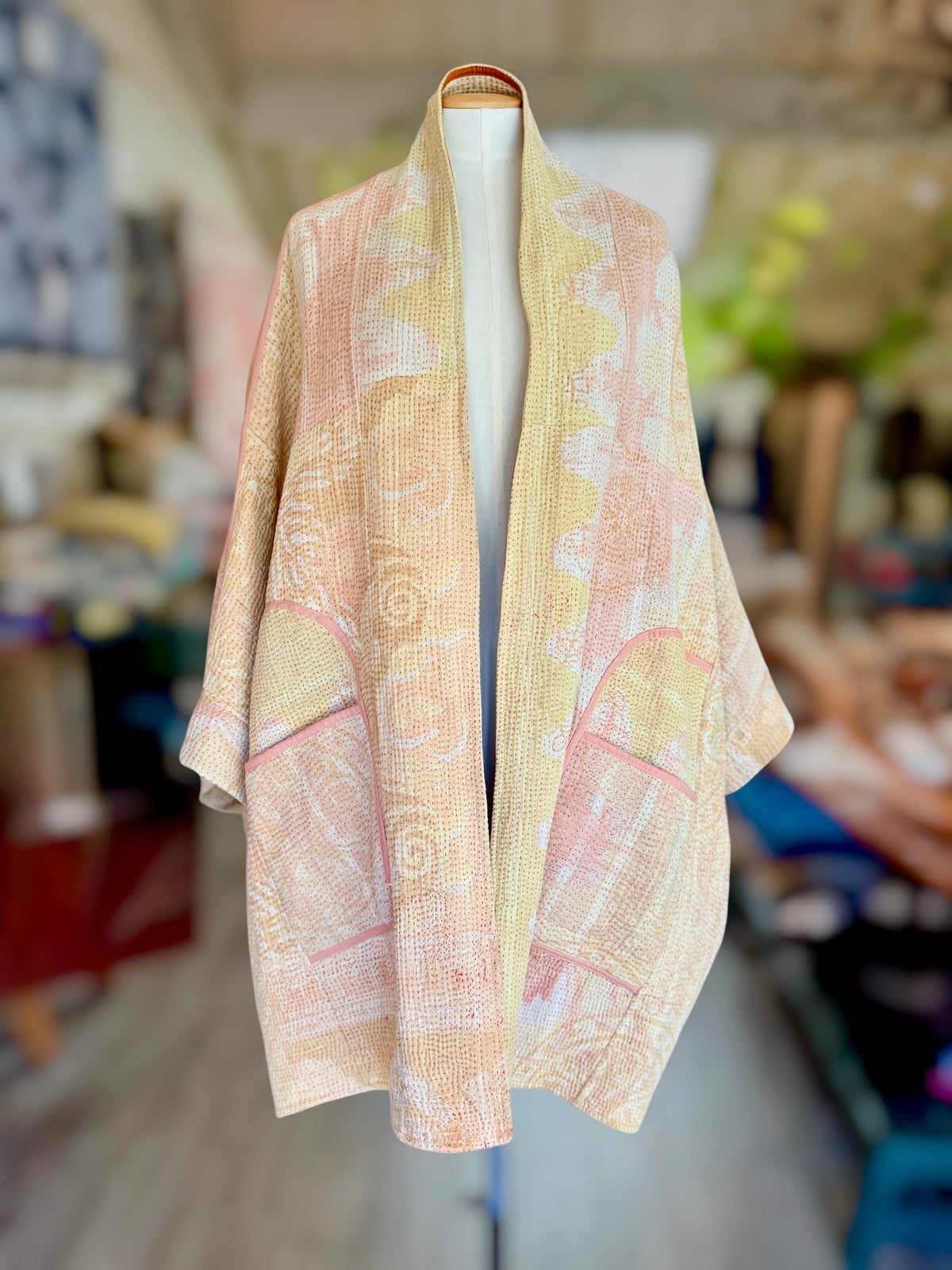 Fly Jacket • Peach / Tan
