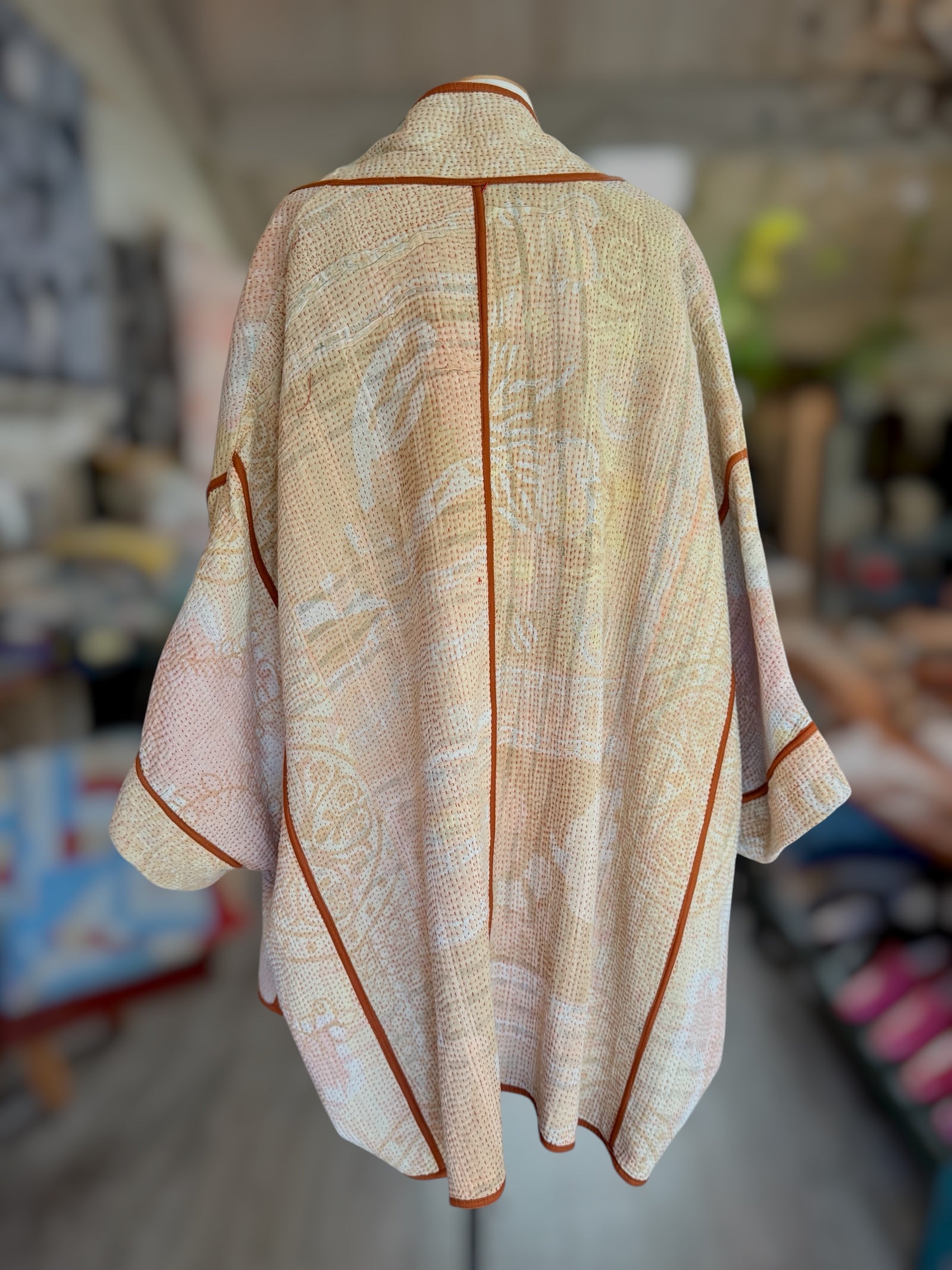Fly Jacket • Peach / Tan