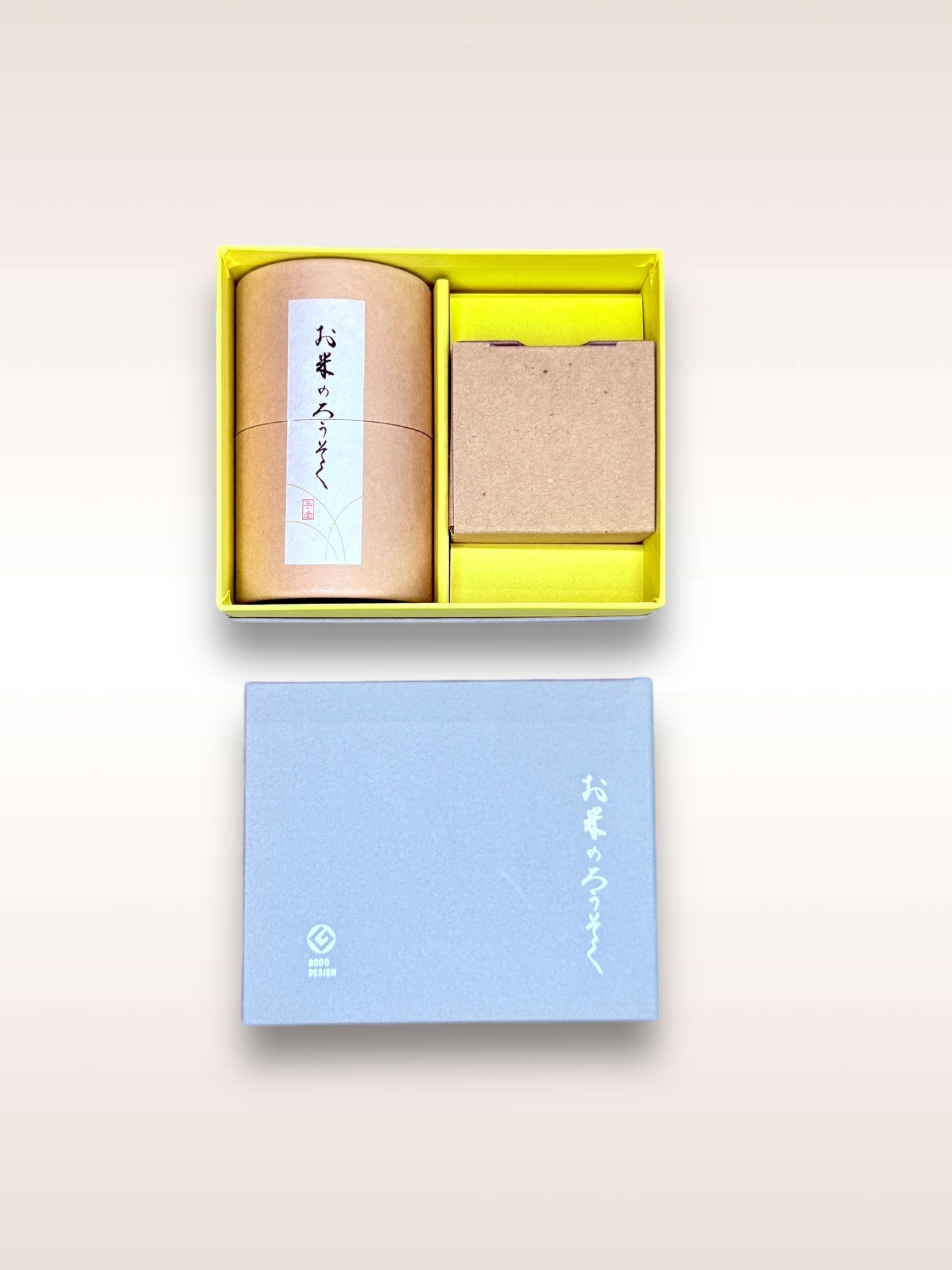 Rice Wax Candle Gift Set Narural