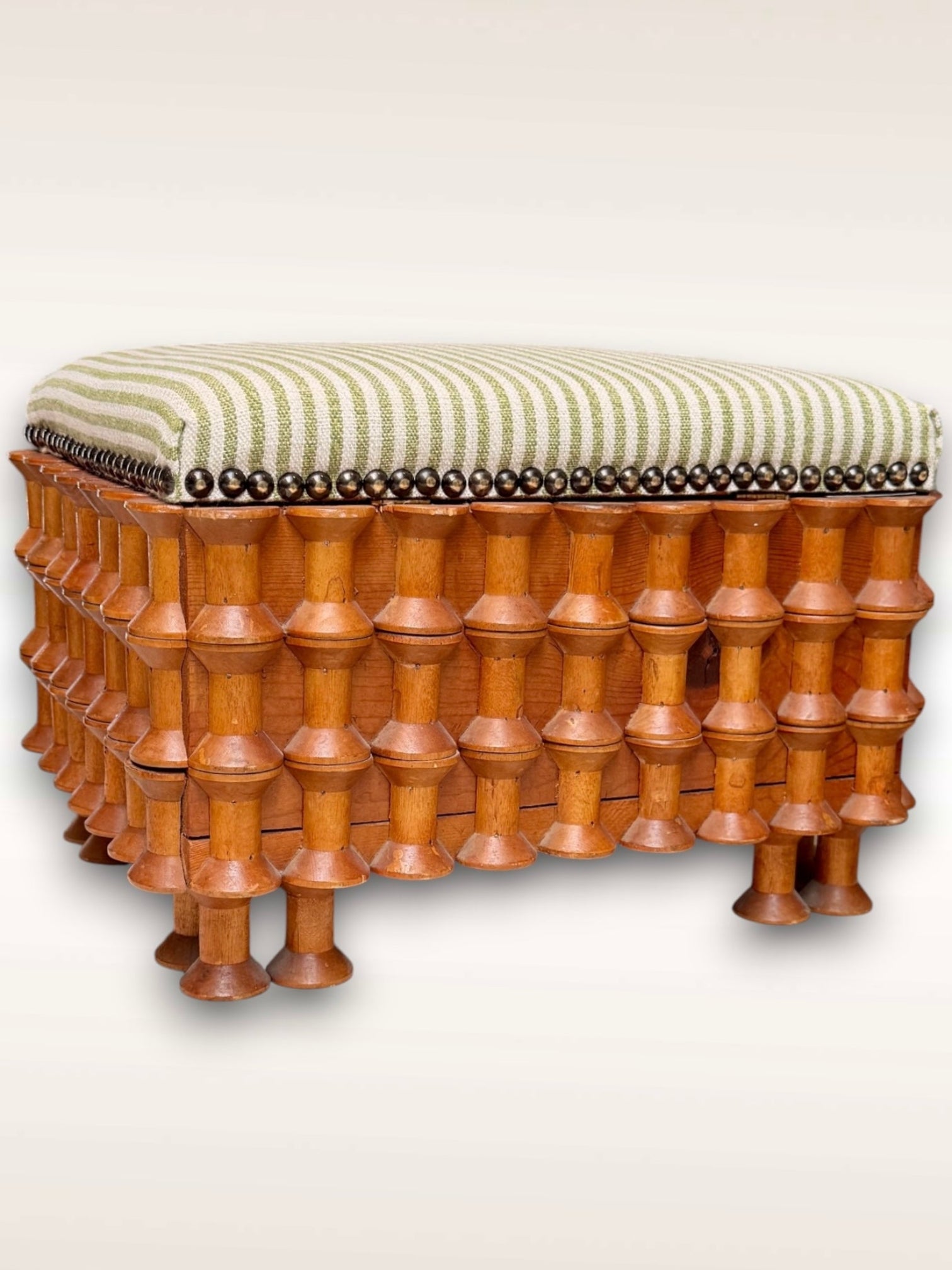 Spool footstool