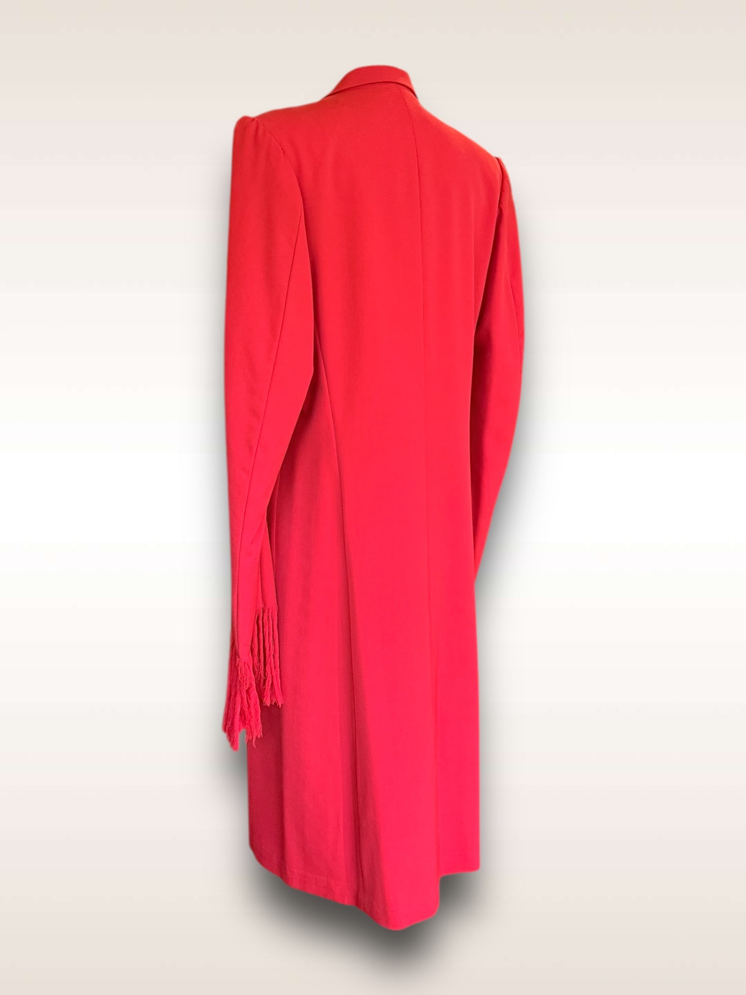 Yohji Yamamoto AW 1996 Red Jacket with Fringe