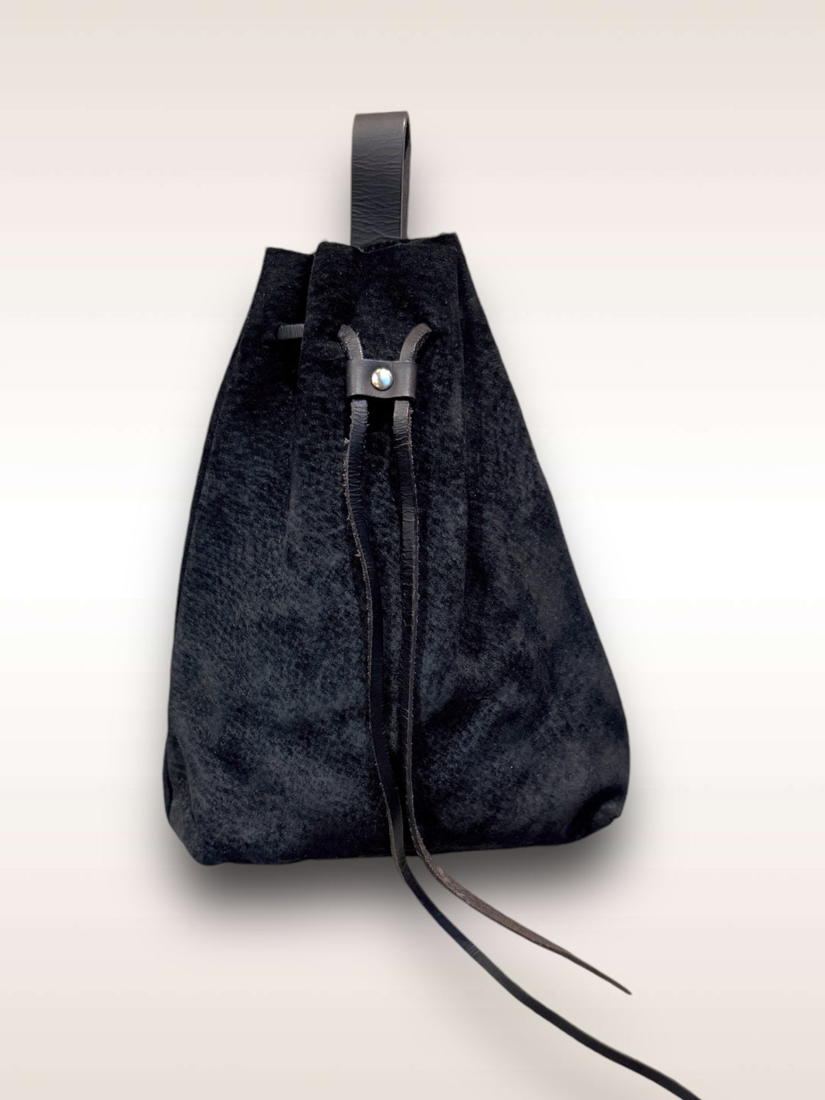 Yohji Yamamoto Bag Suede Wristlet