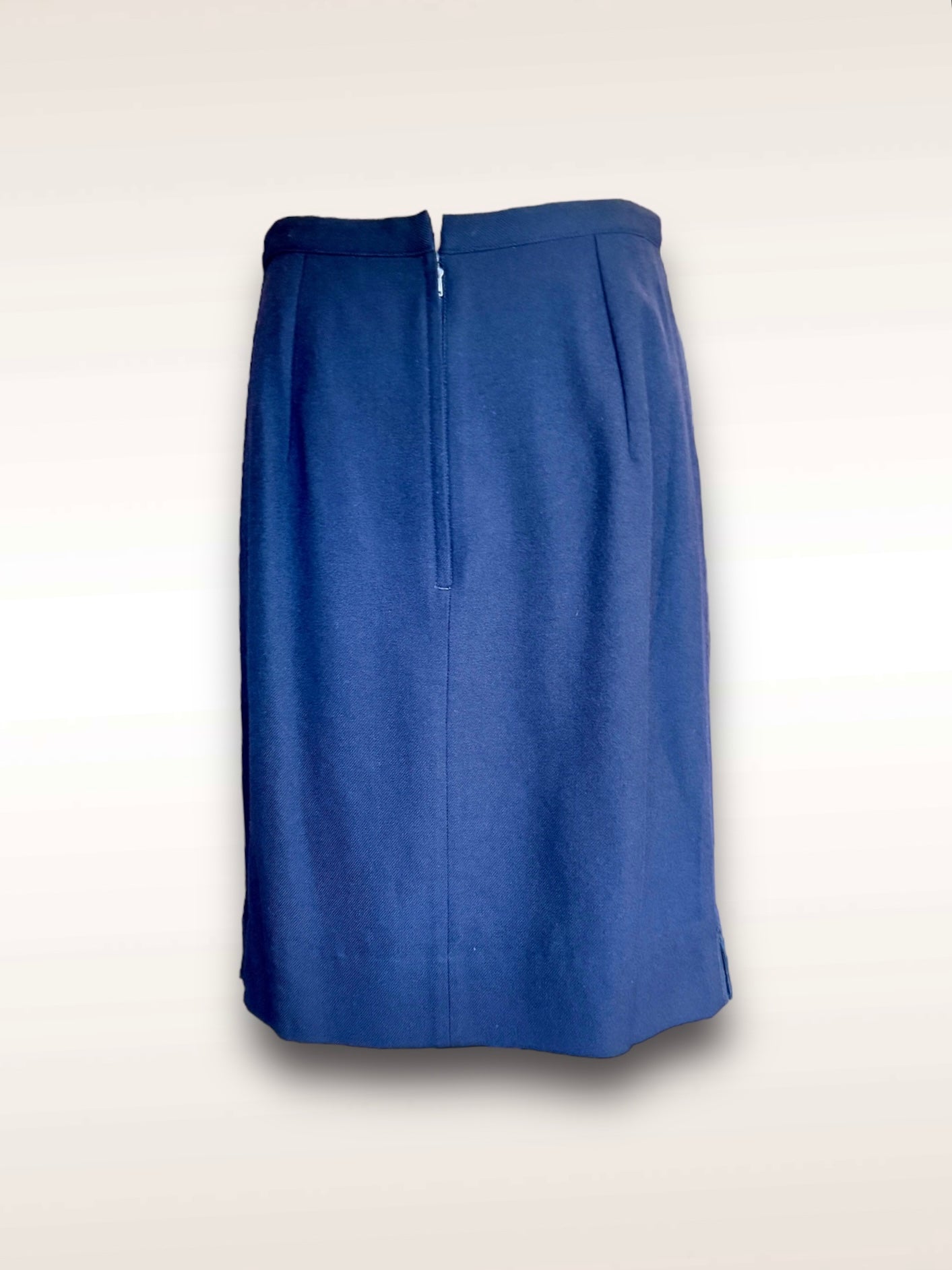 Yohji Yamamoto Bottom Over the knee Skirt Back