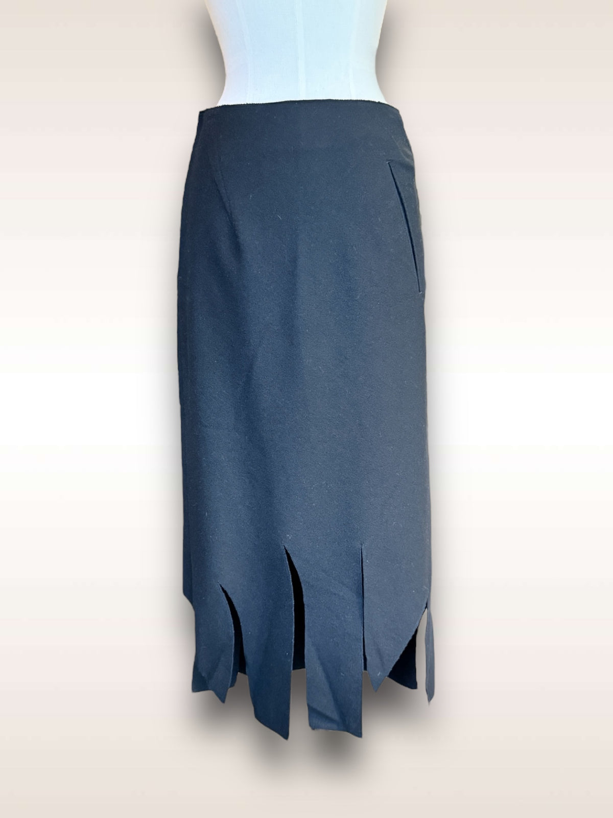 Yohji Yamamoto Bottom Shred Hem Skirt AW 1992