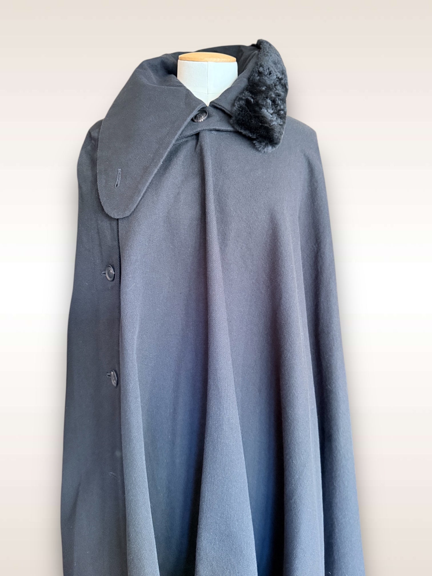 Yohji Yamamoto Coat Cap w/ trim