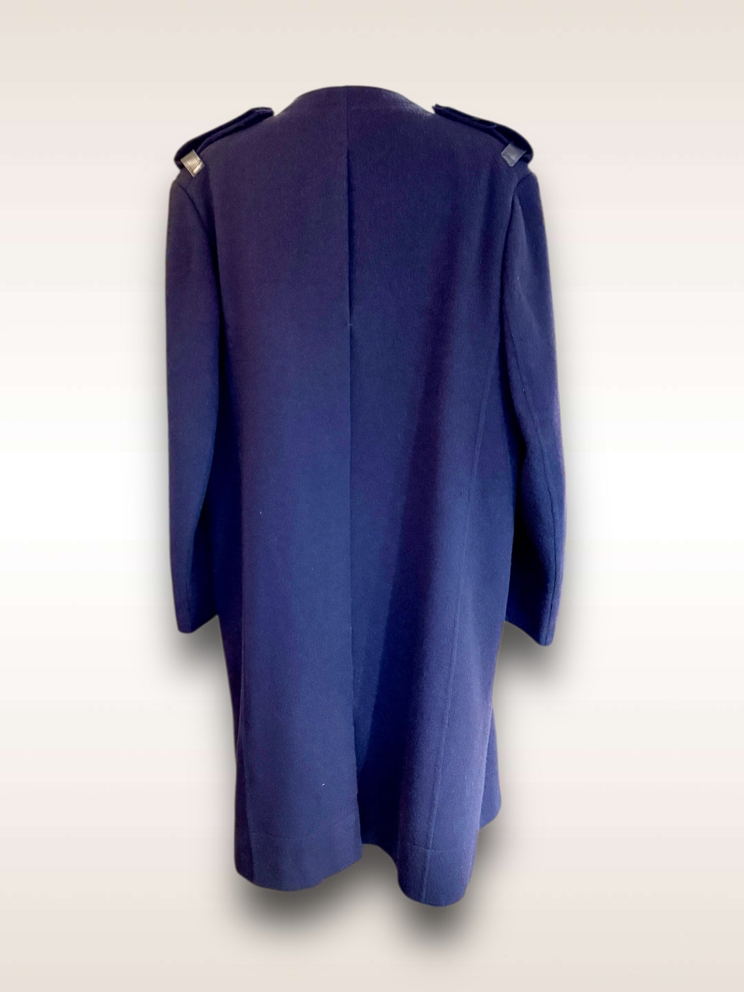 Yohji Yamamoto Coat with Epaulets back