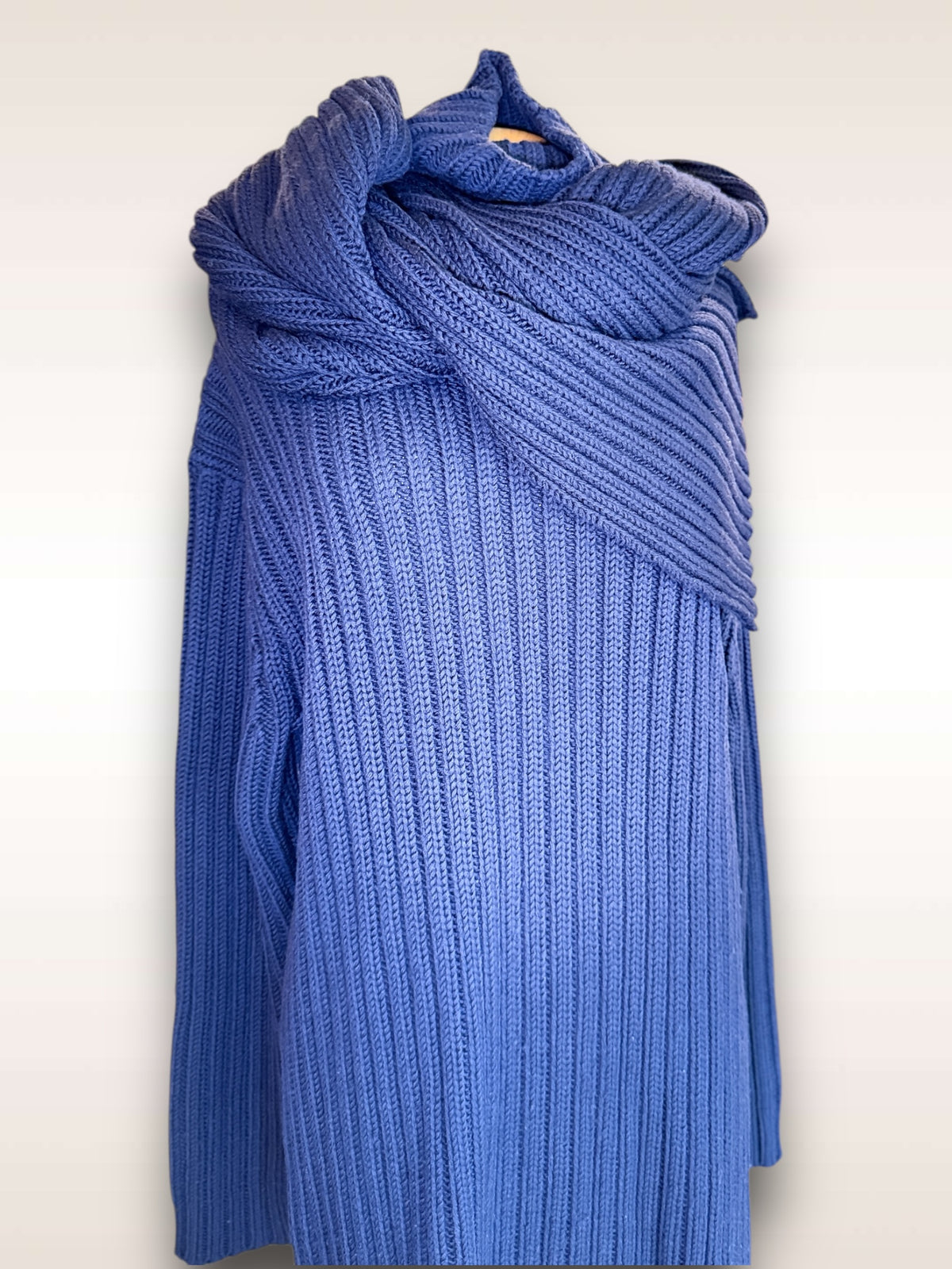 Yohji Yamamoto Homme knitware with matching scarf