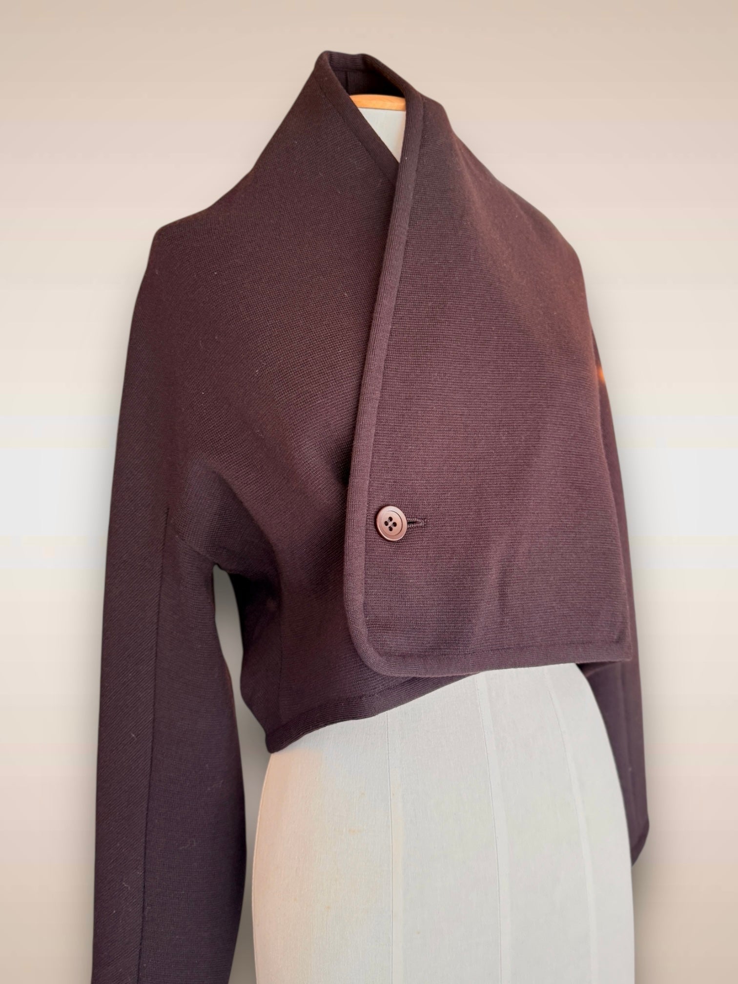 Yohji Yamamoto Jacket Knit Bolero