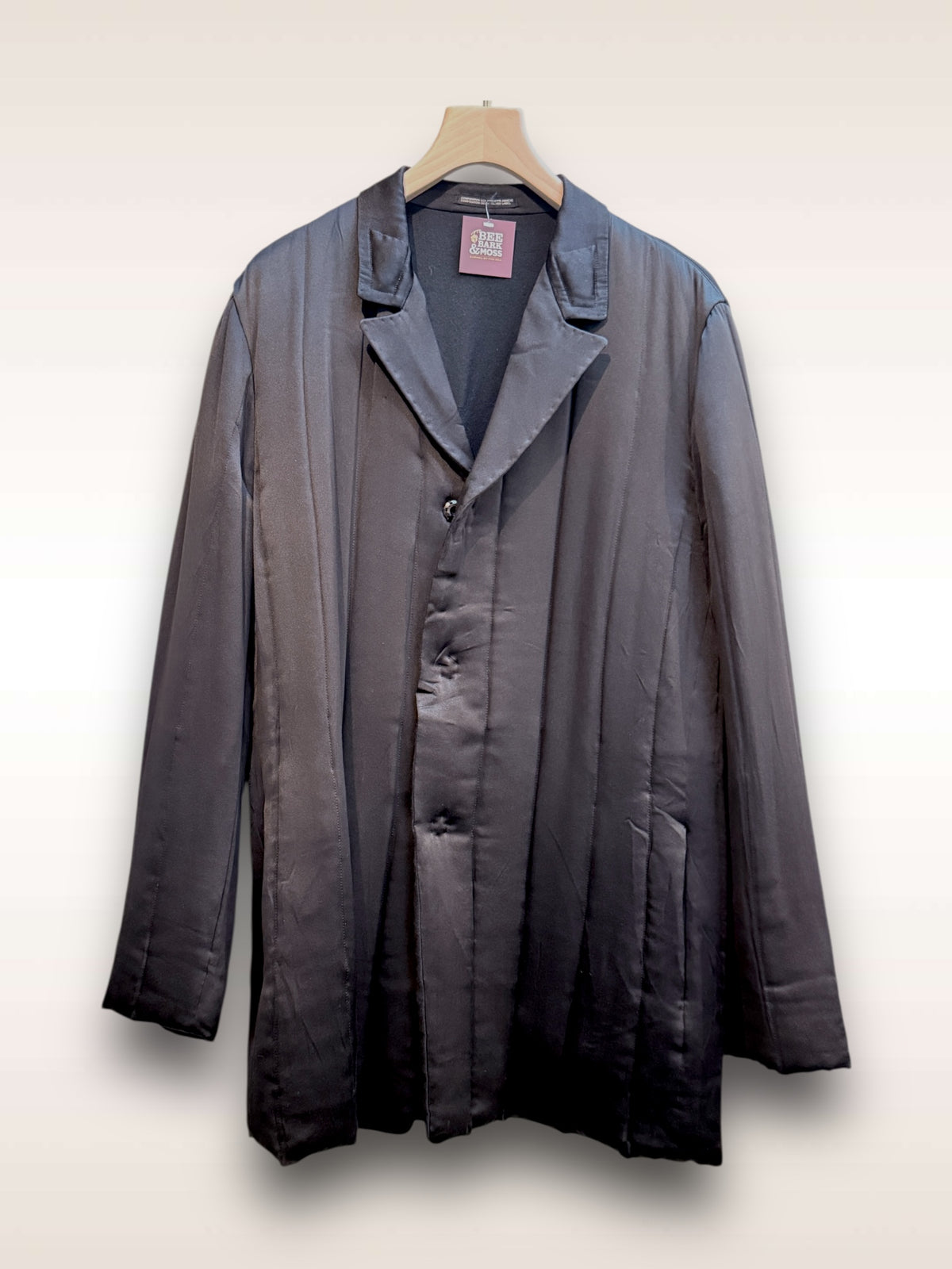 Yohji Yamamoto Jacket Quilted Silk Men’s Suit AW 2000