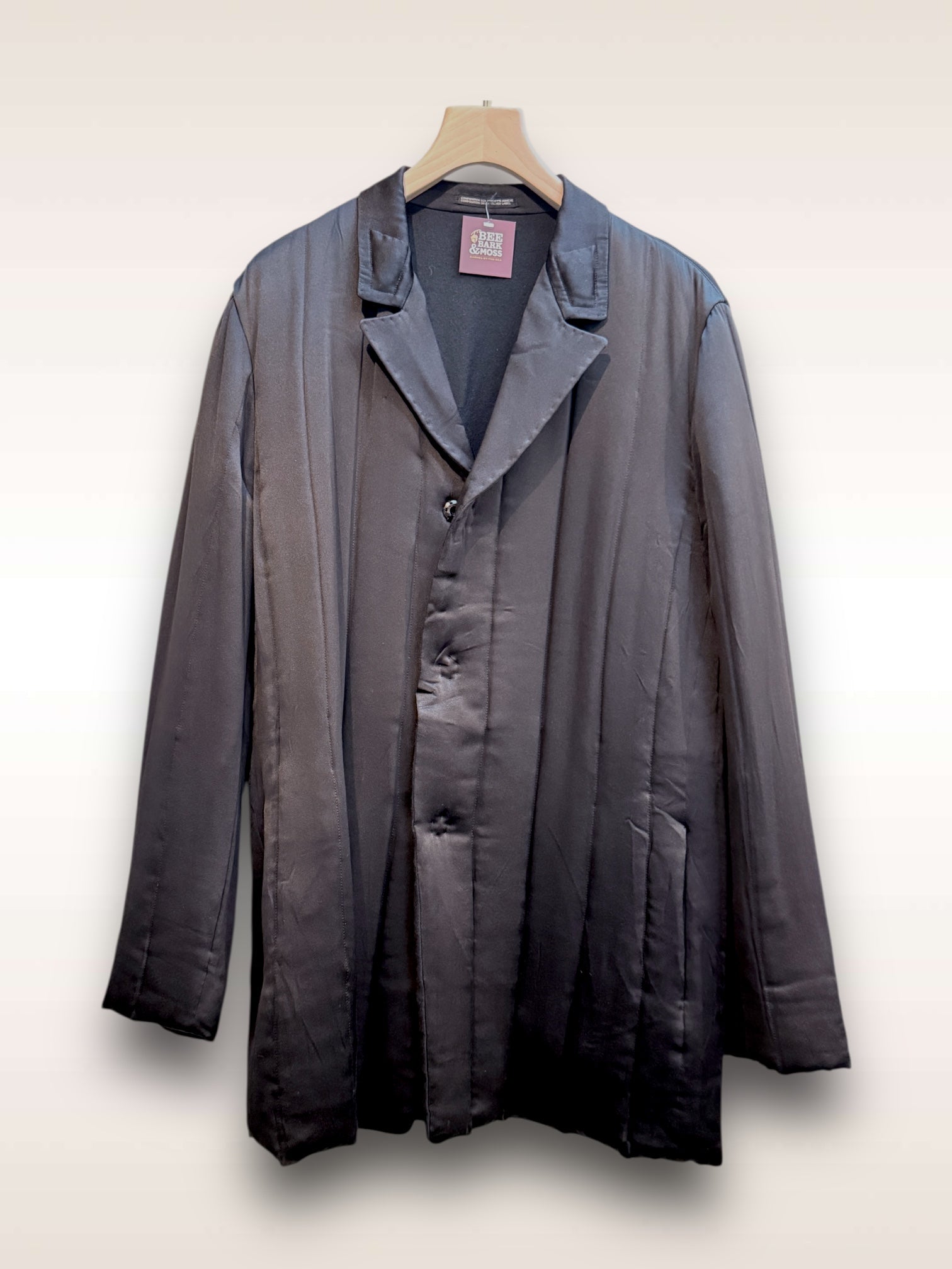 Yohji Yamamoto Jacket Quilted Silk Men’s Suit AW 2000