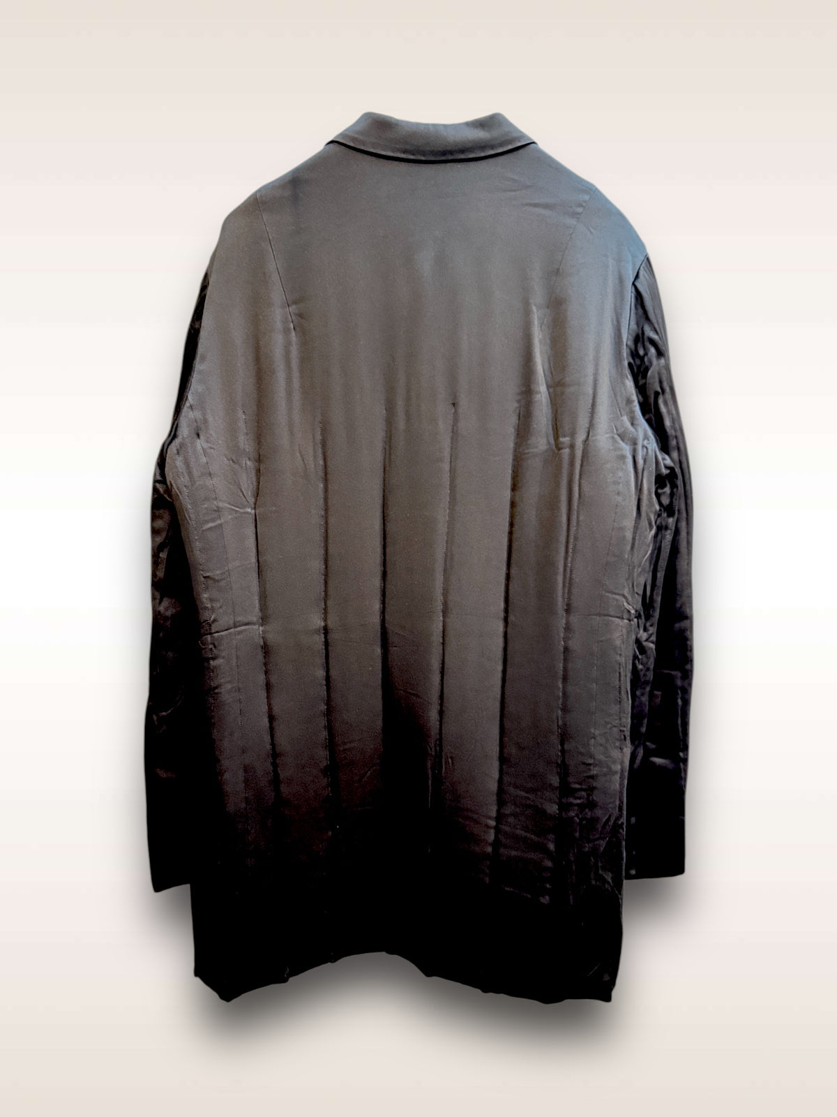 Yohji Yamamoto Jacket Quilted Silk Men’s Suit AW 2000 Back