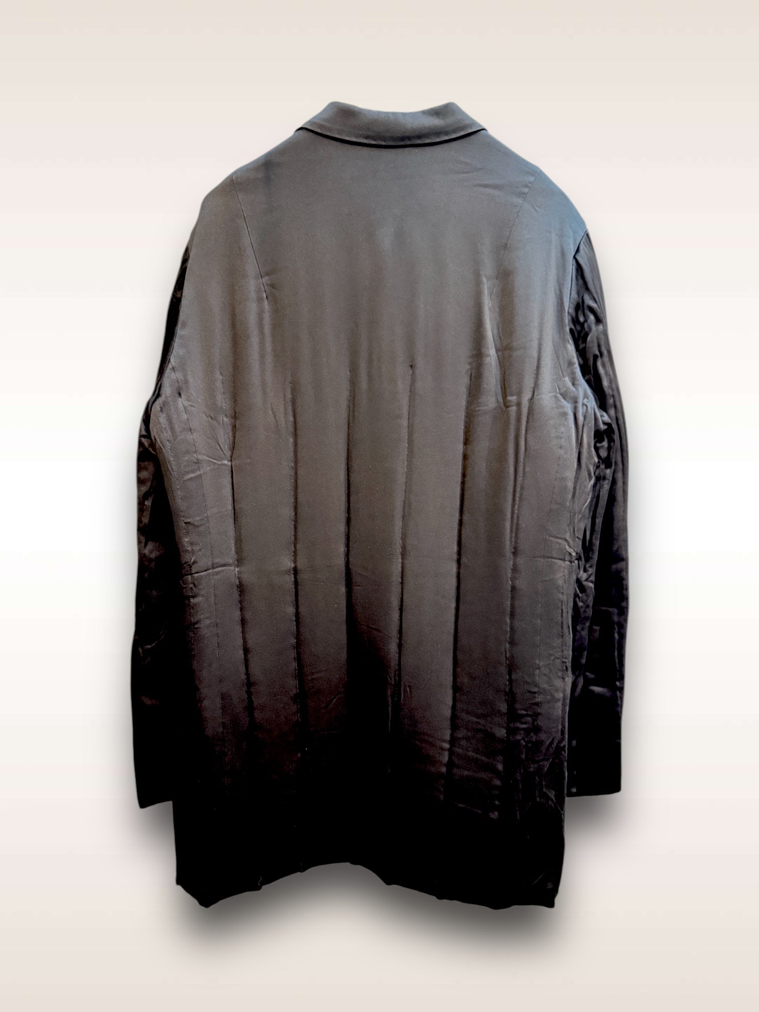 Yohji Yamamoto Jacket Quilted Silk Men’s Suit AW 2000 Back