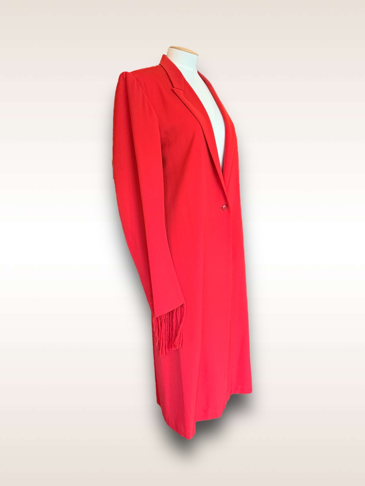 Yohji Yamamoto Jacket w/ Sleeve Fringe detail