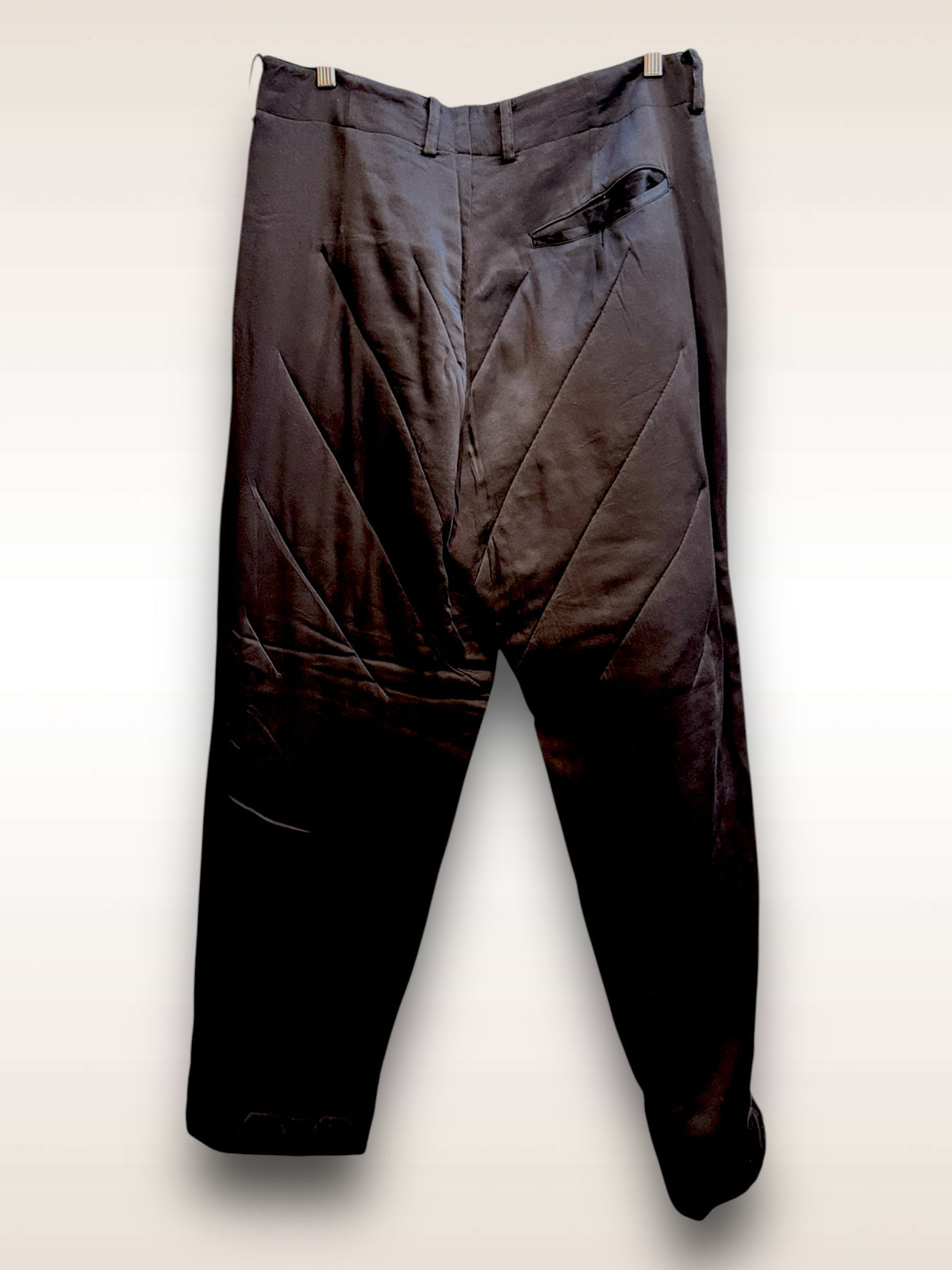 Yohji Yamamoto Men’s Suit Pant Back AW 2000