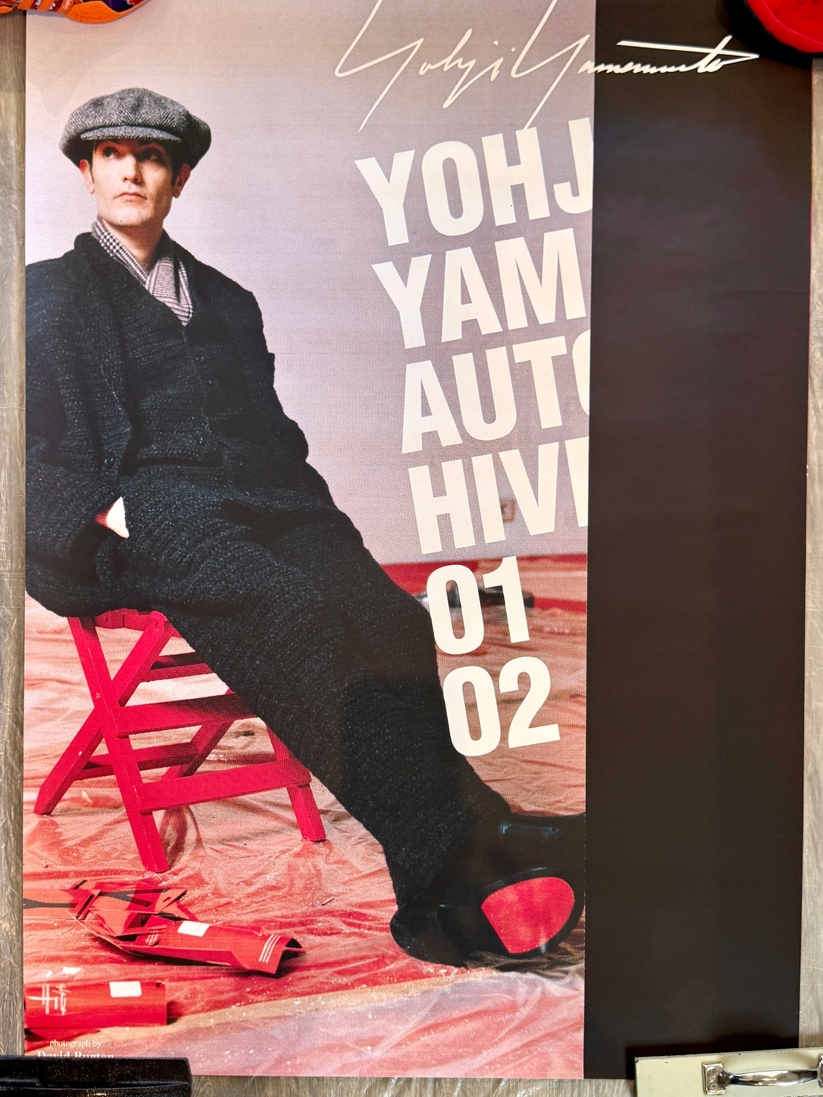 Yohji Yamamoto Poster Pour Homme aw 2001 -10