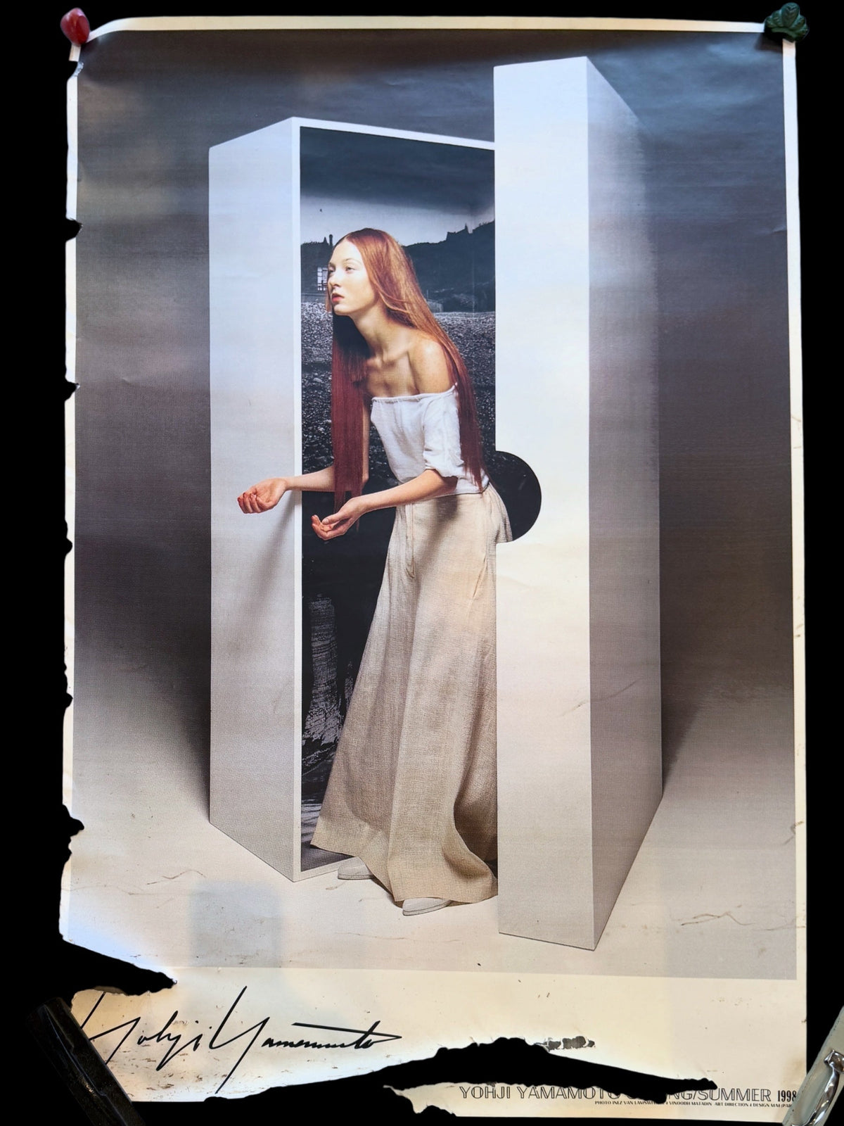 Yohji Yamamoto Poster femme SS1998
