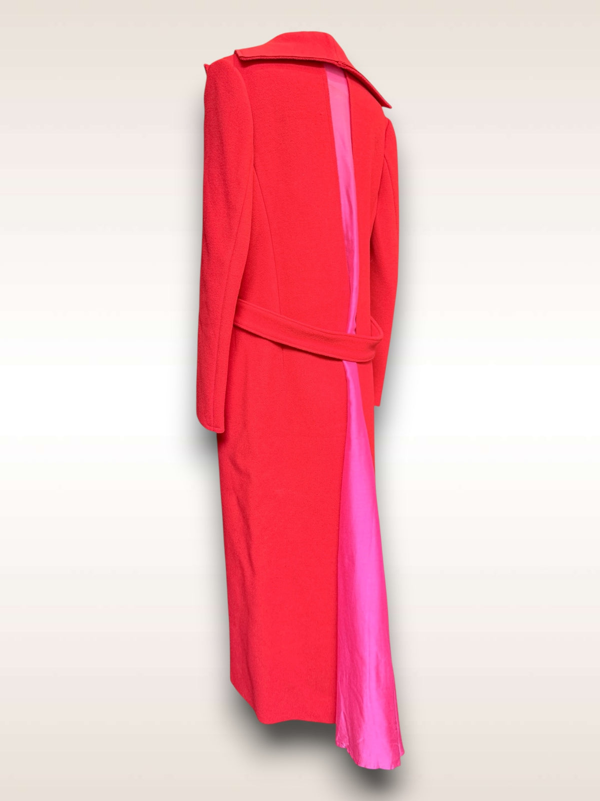 Yohji Yamamoto Red Coat w/belt AW 2009