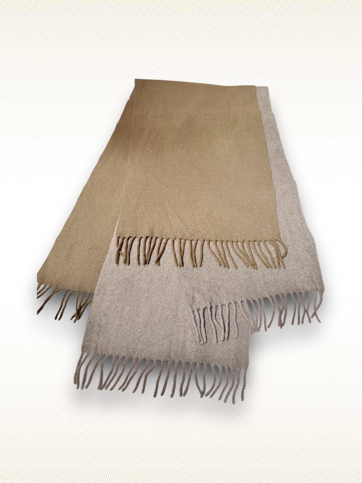 Yohji Yamamoto Scarf Cashmere 2 in 1 scarf