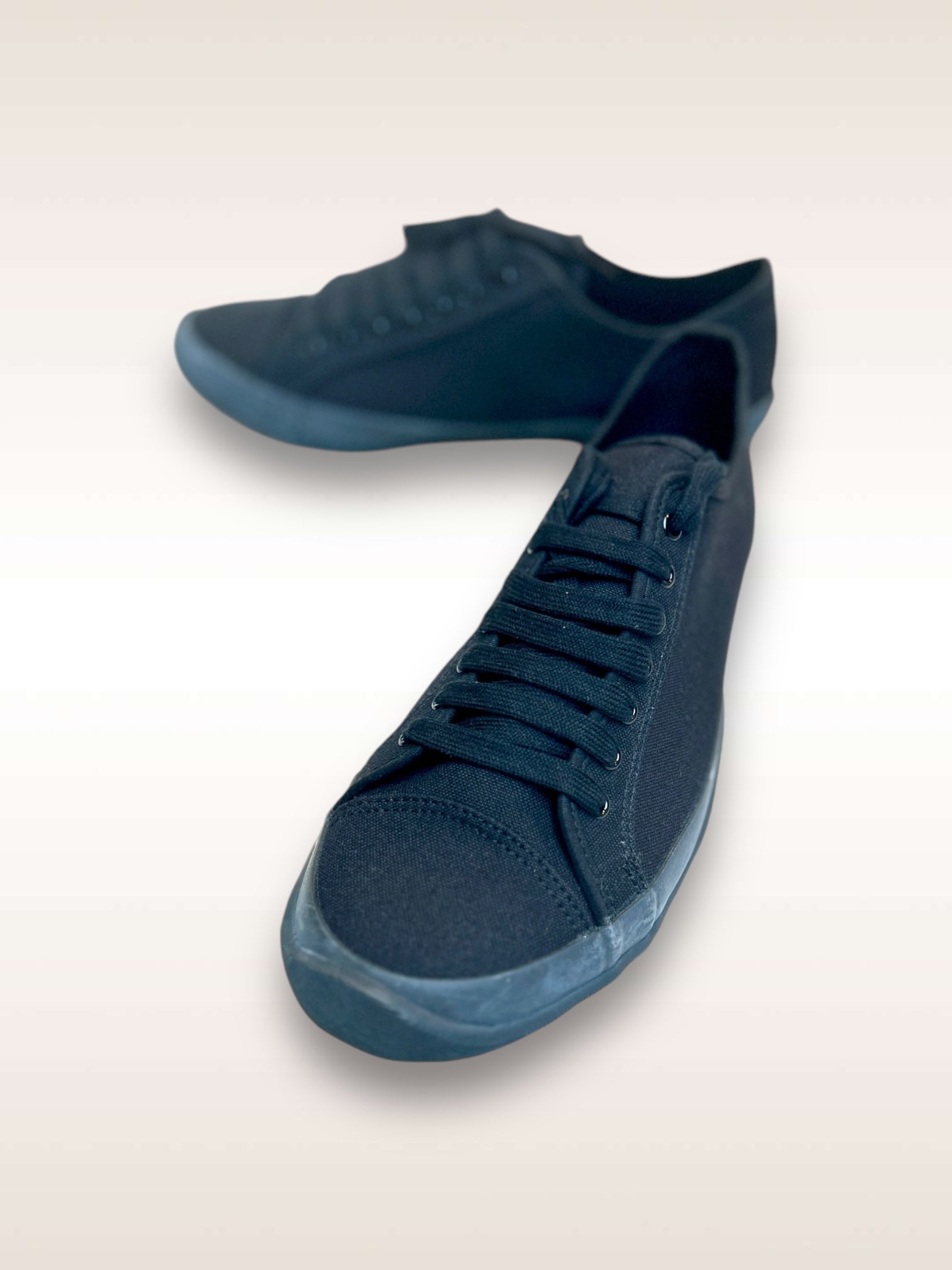 Yohji cotton Lace ups  Black from AW 2009 Femme collection