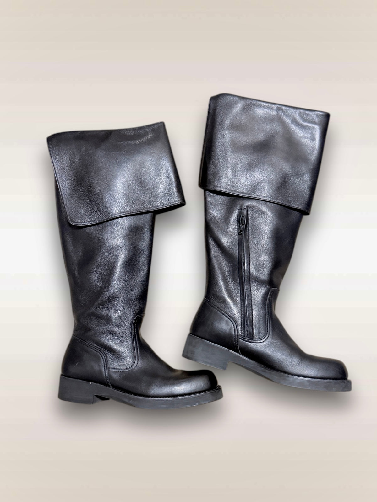 Yohji Yamamoto Shoes Foldover Cuff Boots