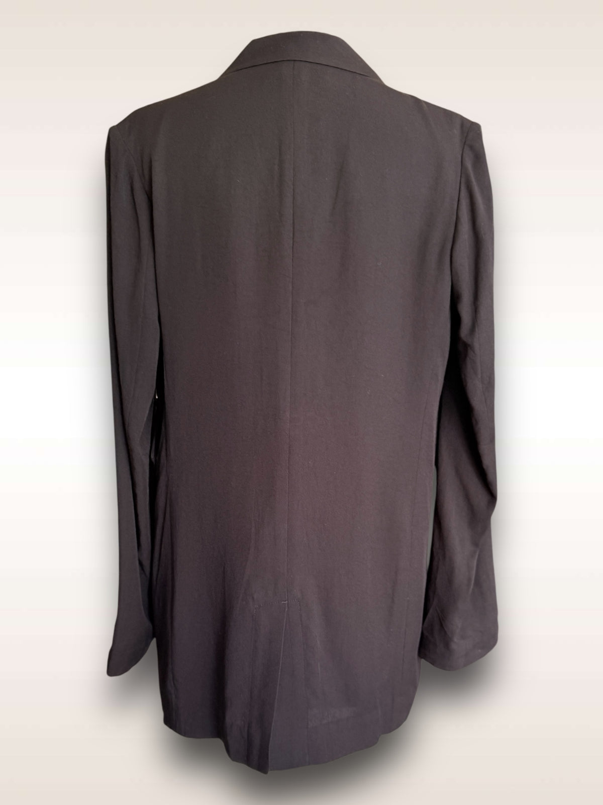Yohji Yamamoto Spring 2004 cutout jacket back
