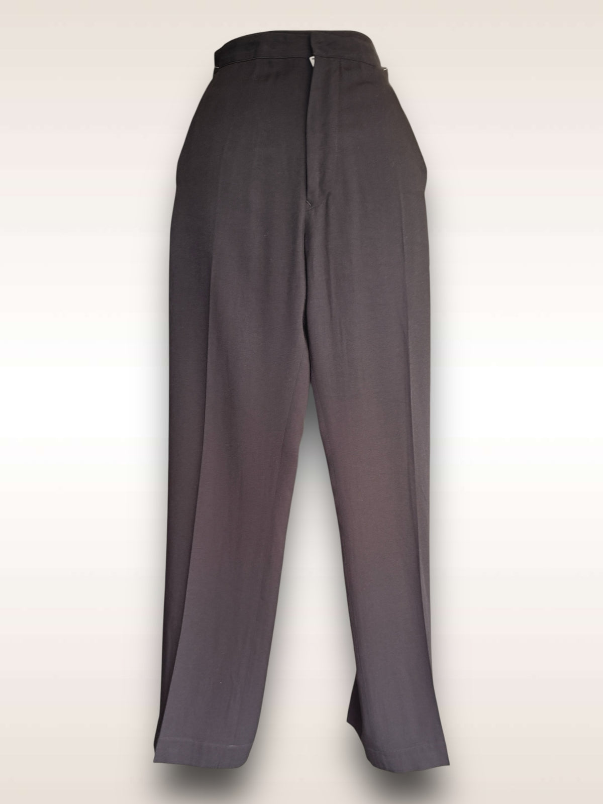 Yohji Yamamoto Spring 2004 flat front suit pants