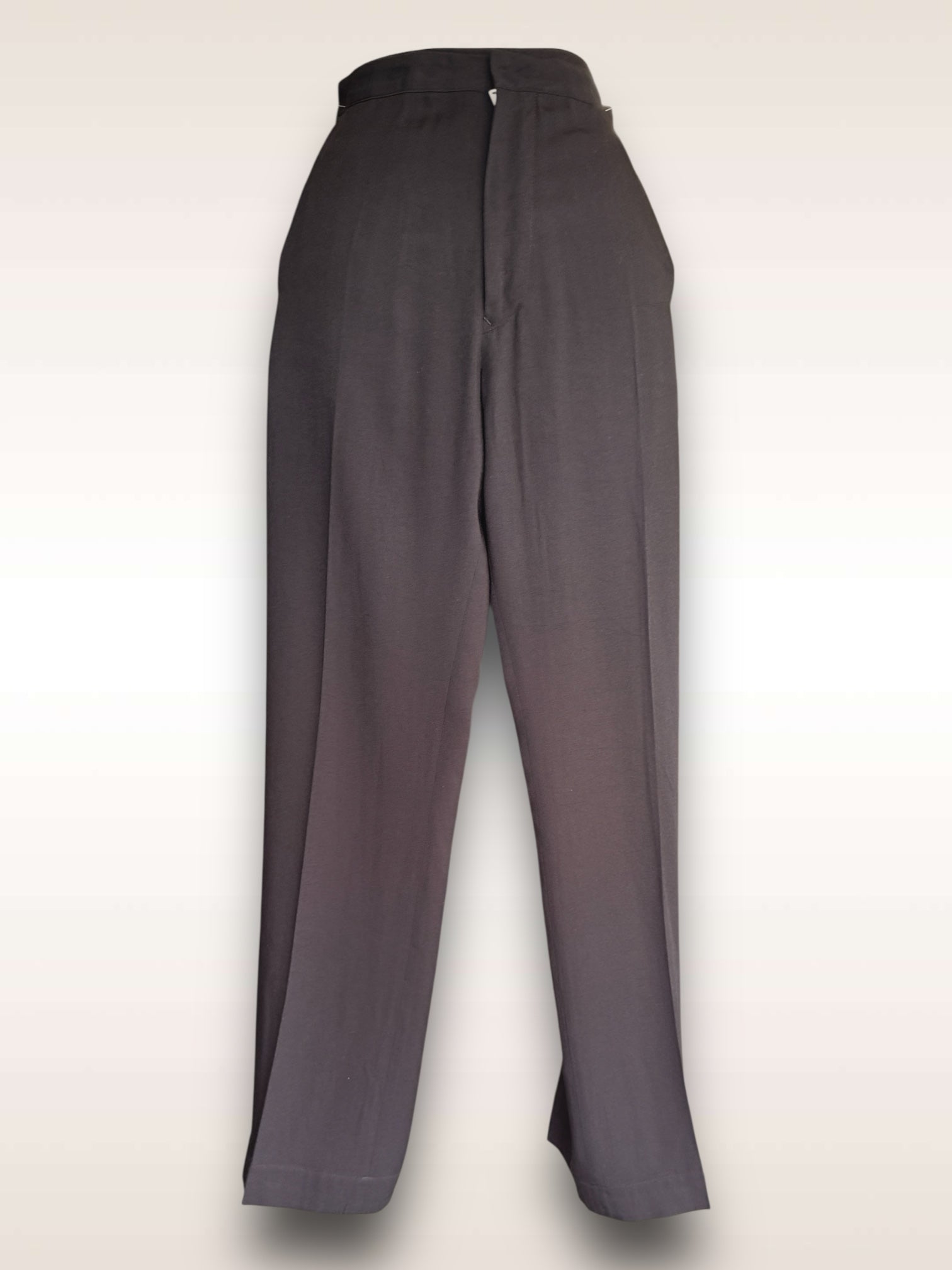 Yohji Yamamoto Spring 2004 flat front suit pants