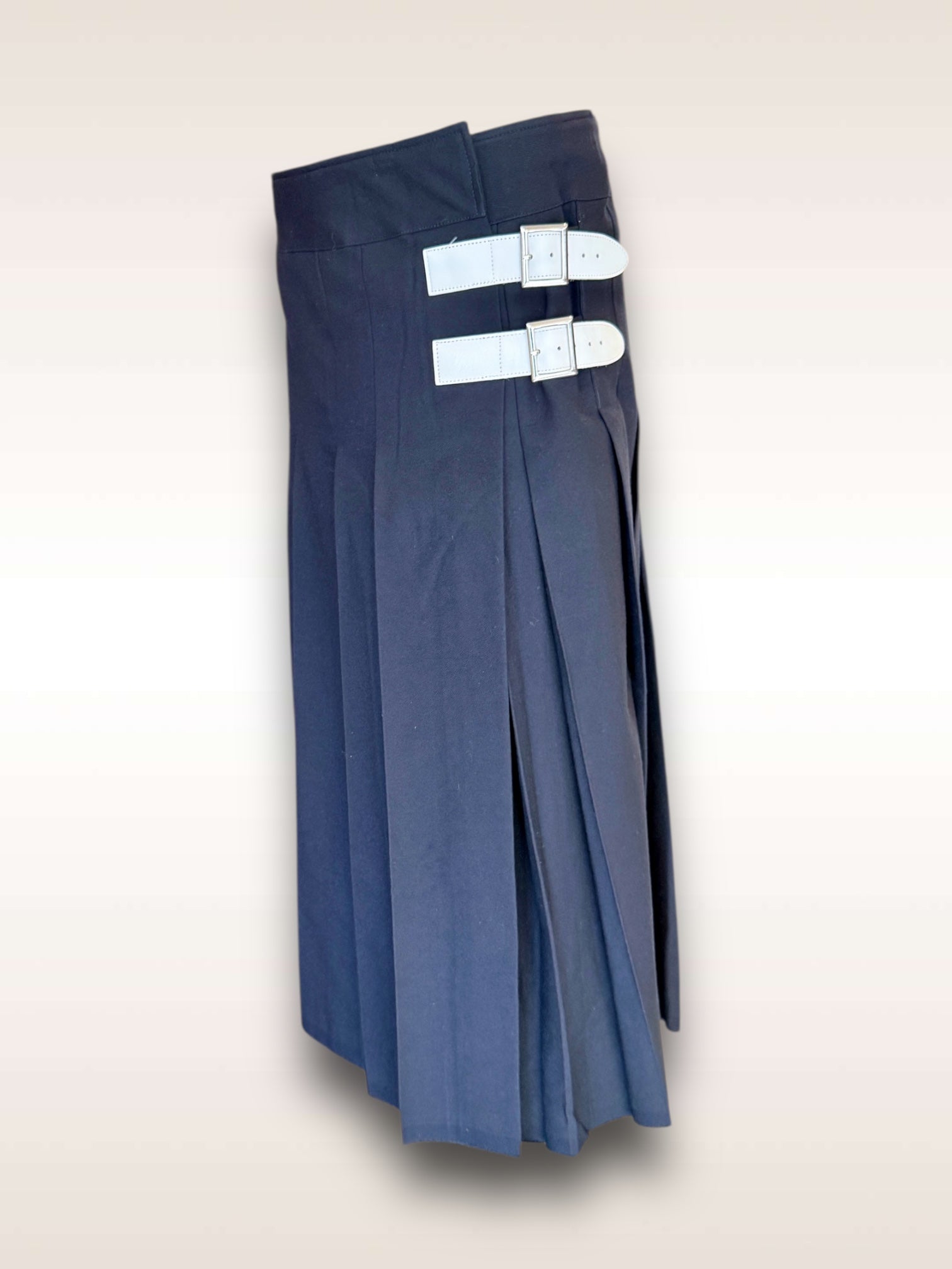 Yohji Yamamoto skirt pleated kilt aw 1999