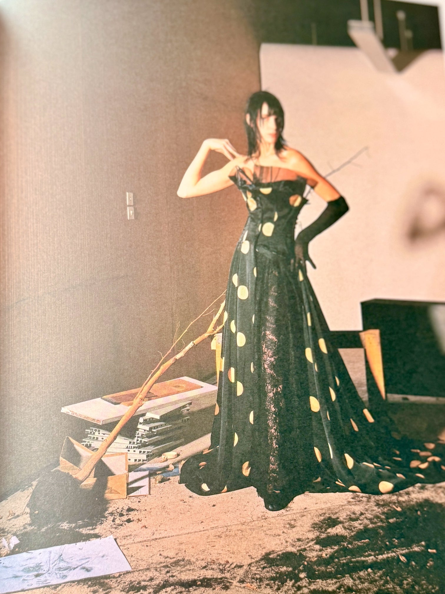 Yohji Yamamoto femme spring 1999 catalog -4